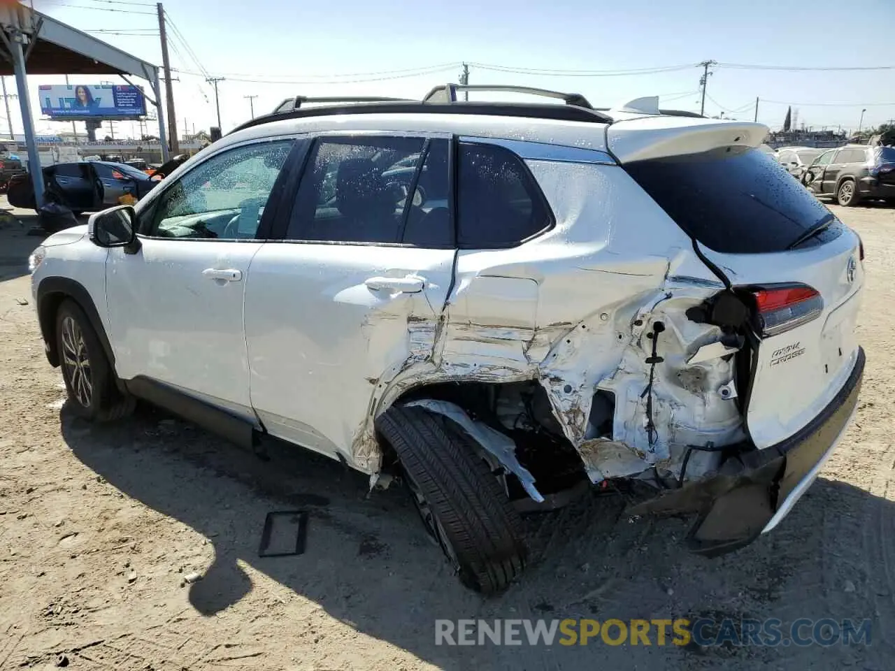 2 Фотография поврежденного автомобиля 7MUDAABG6PV053832 TOYOTA COROLLA CR 2023