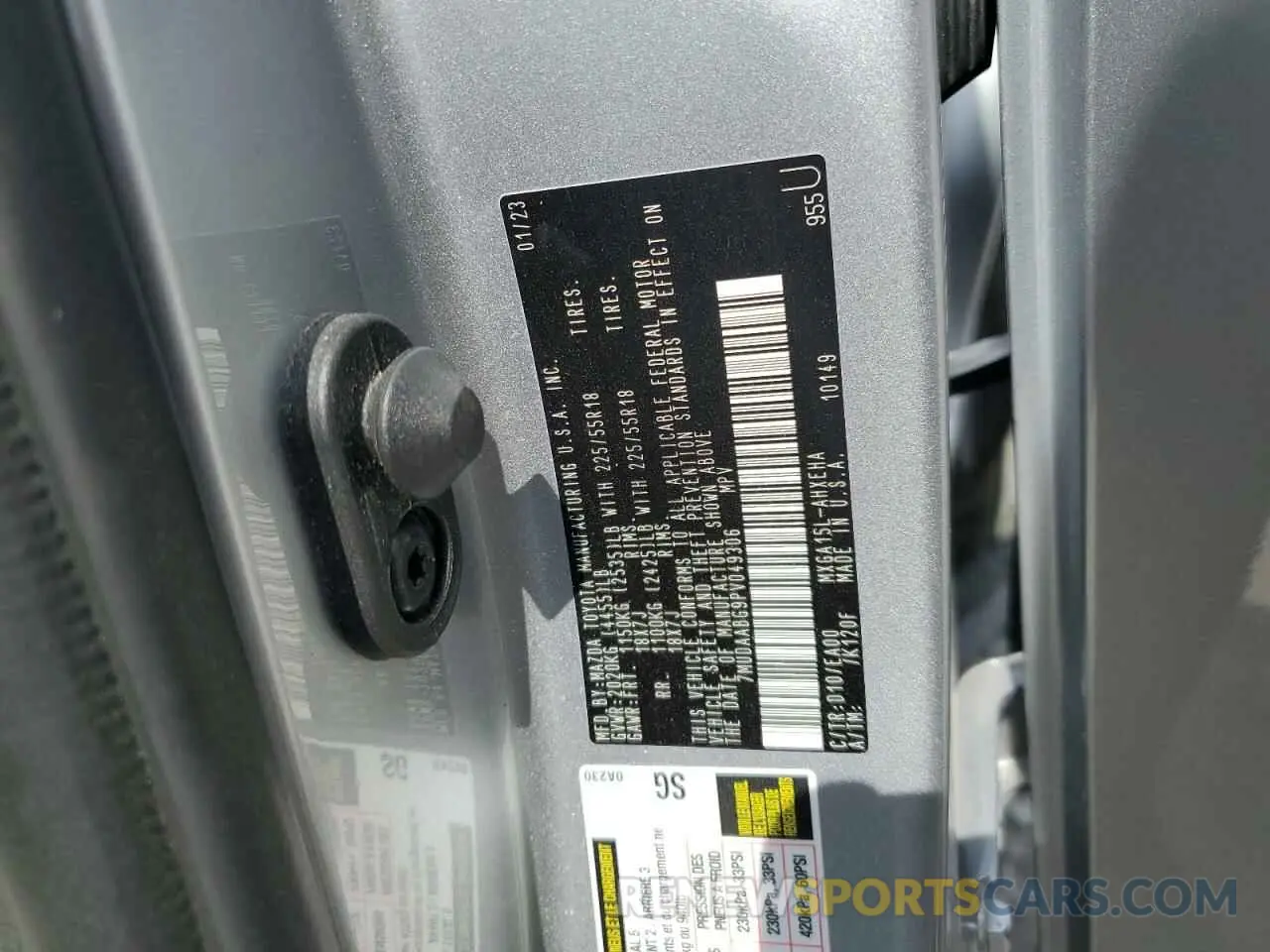 12 Фотография поврежденного автомобиля 7MUDAABG9PV049306 TOYOTA COROLLA CR 2023
