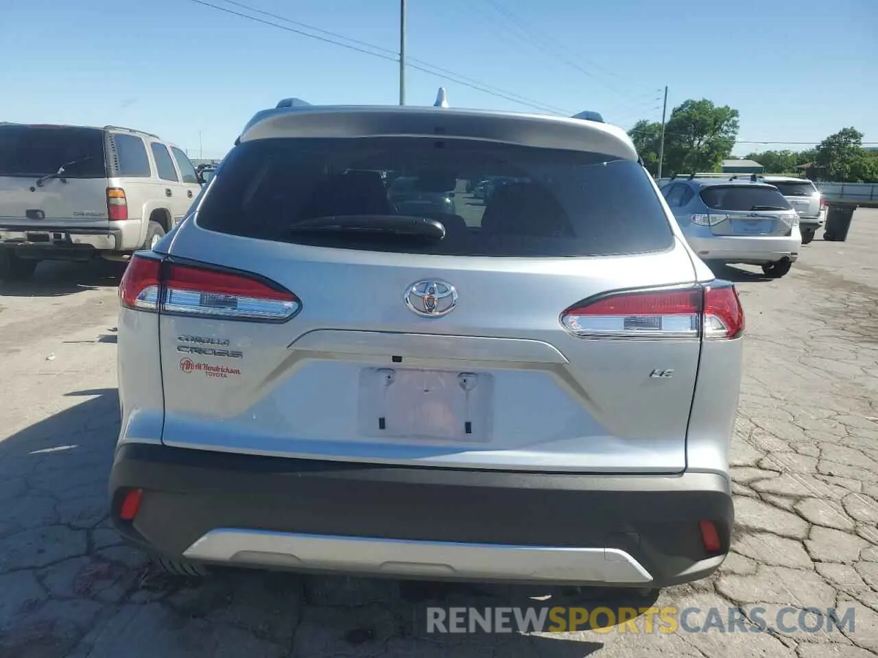 6 Фотография поврежденного автомобиля 7MUBAAAG0RV103913 TOYOTA COROLLA CR 2024