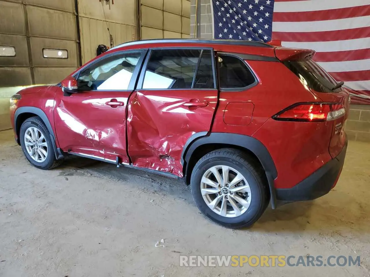 2 Photograph of a damaged car 7MUBAABG5RV117983 TOYOTA COROLLA CR 2024