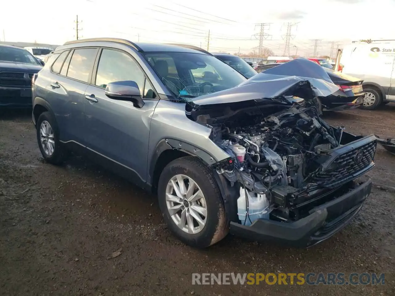 4 Фотография поврежденного автомобиля 7MUBAABG8RV082842 TOYOTA COROLLA CR 2024