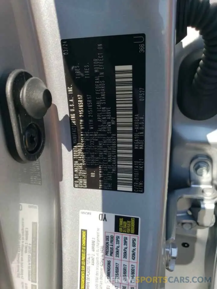 13 Photograph of a damaged car 7MUCAAAG1RV086978 TOYOTA COROLLA CR 2024