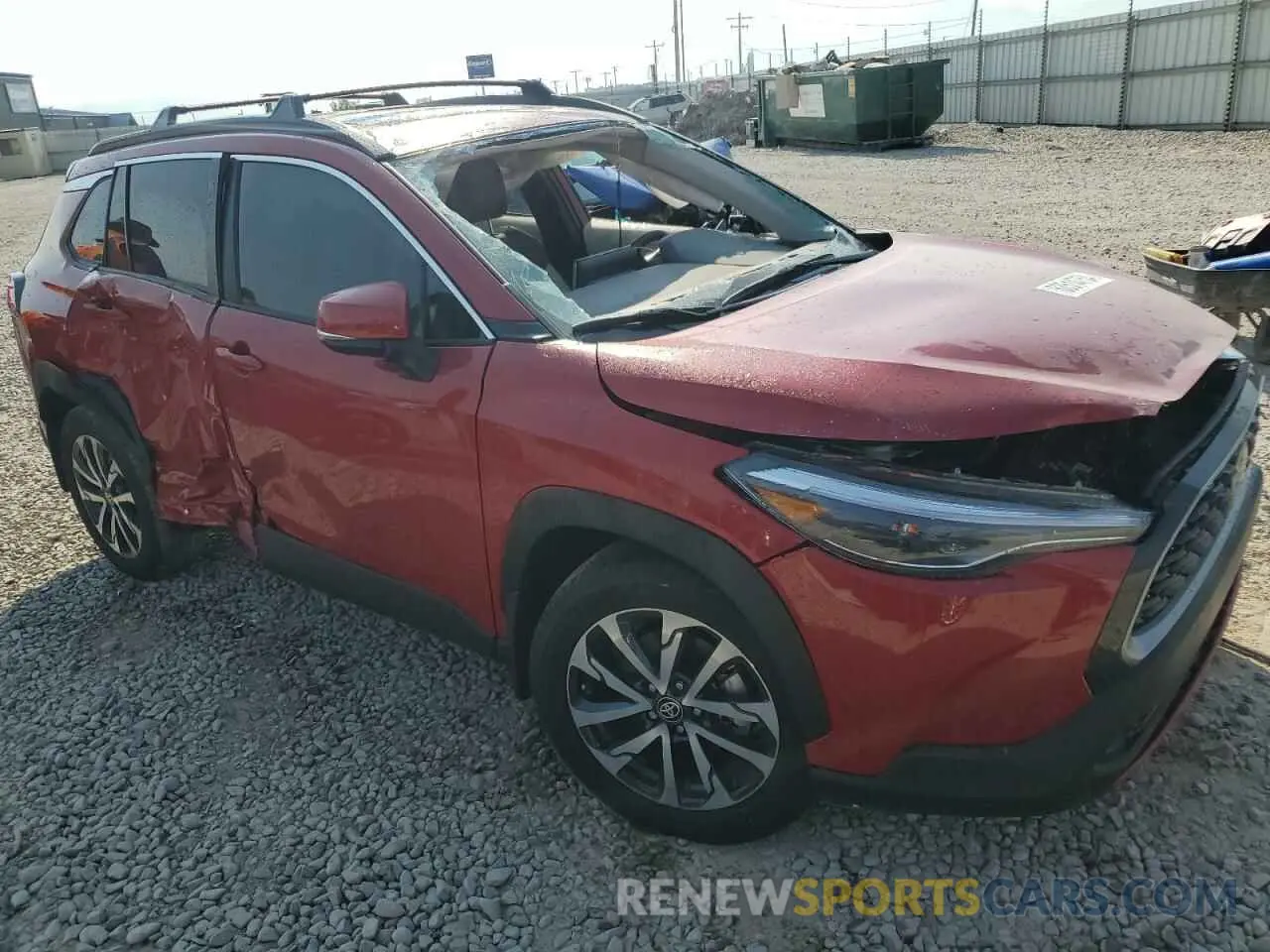4 Photograph of a damaged car 7MUDAAAG7RV094930 TOYOTA COROLLA CR 2024
