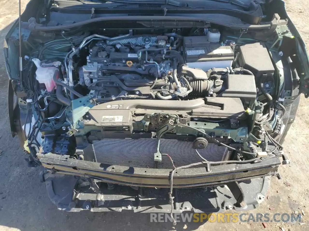 12 Фотография поврежденного автомобиля 7MUDAABG1RV092590 TOYOTA COROLLA CR 2024