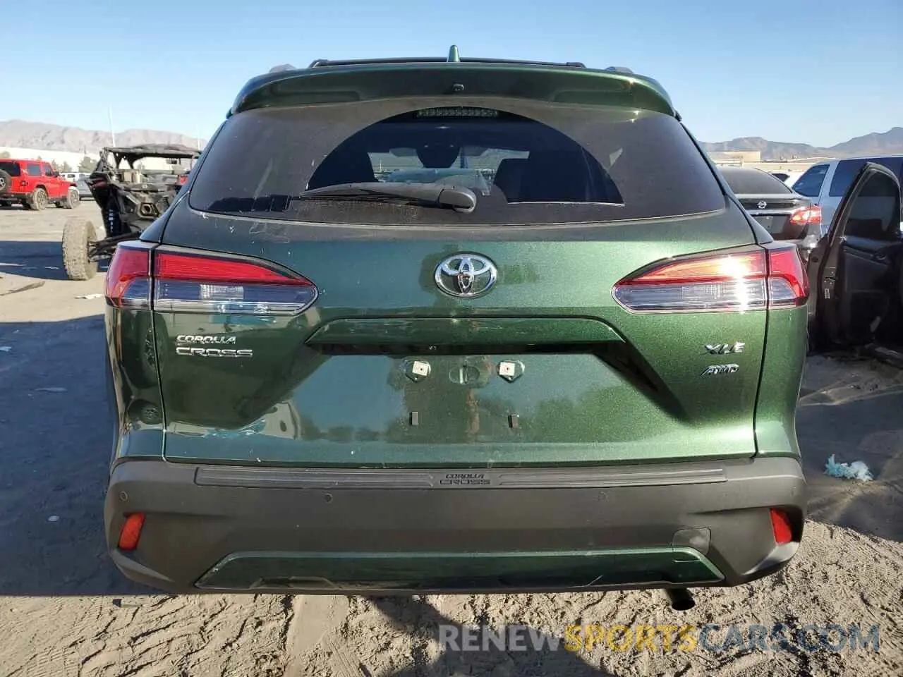 6 Фотография поврежденного автомобиля 7MUDAABG7RV116150 TOYOTA COROLLA CR 2024