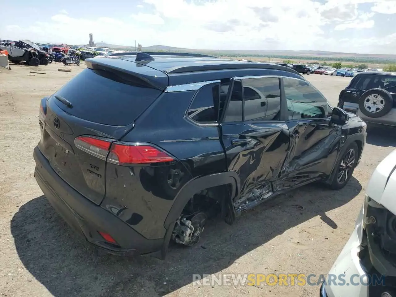 3 Photograph of a damaged car 7MUFBABG0RV055004 TOYOTA COROLLA CR 2024