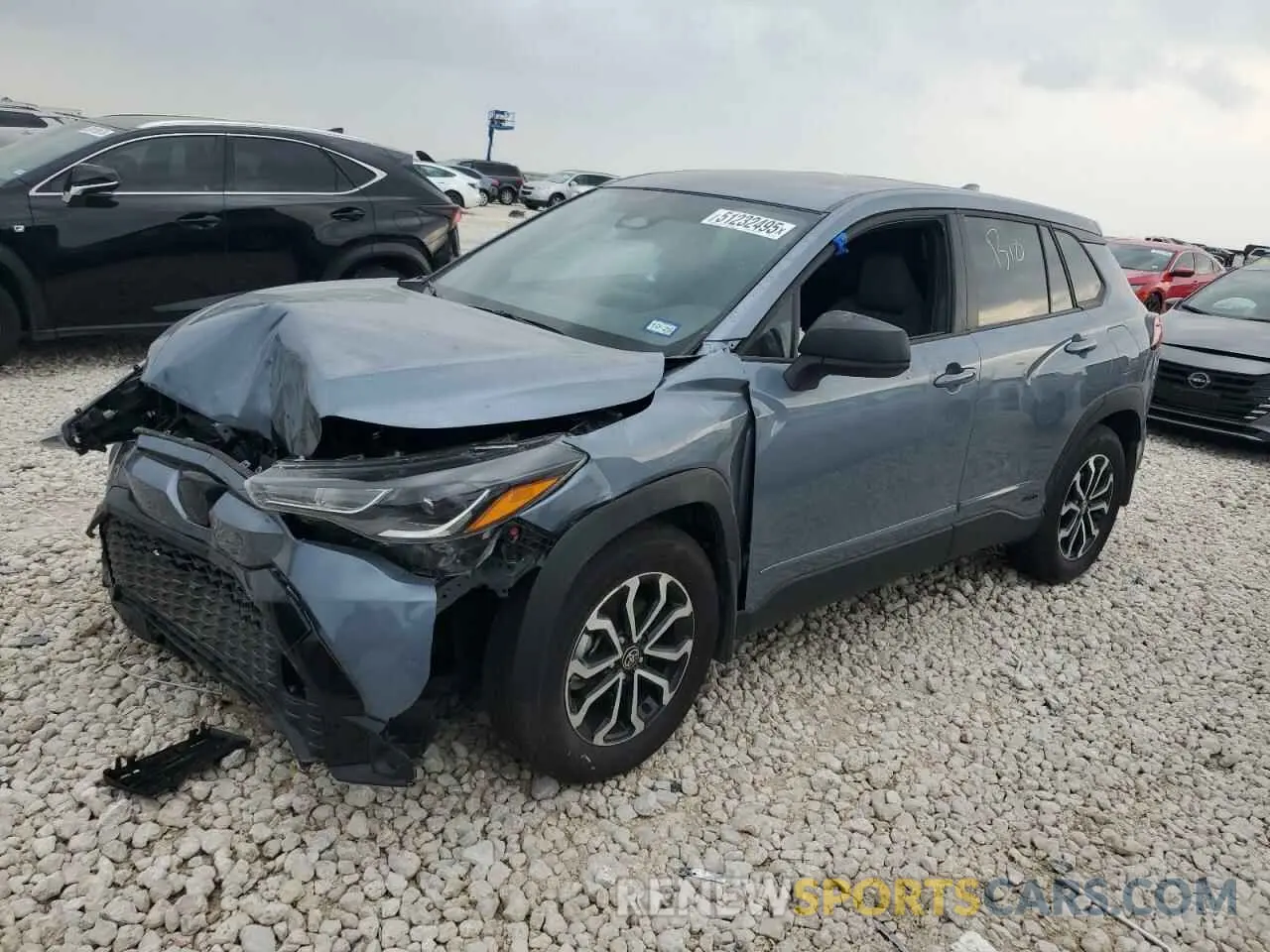 1 Photograph of a damaged car 7MUFBABG3RV057748 TOYOTA COROLLA CR 2024
