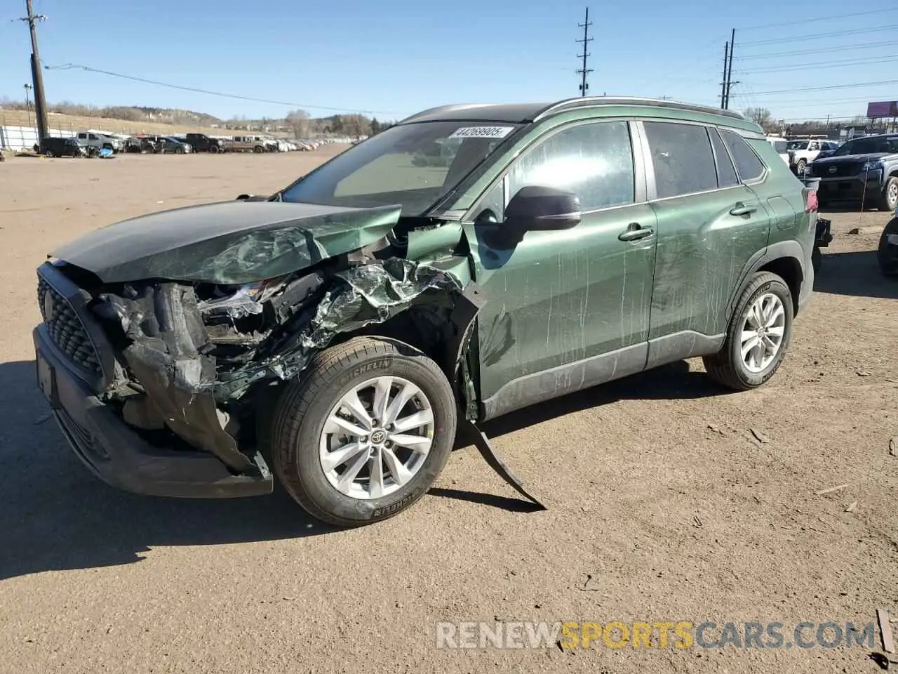 1 Photograph of a damaged car 7MUBAABG4SV120444 TOYOTA COROLLA CR 2025