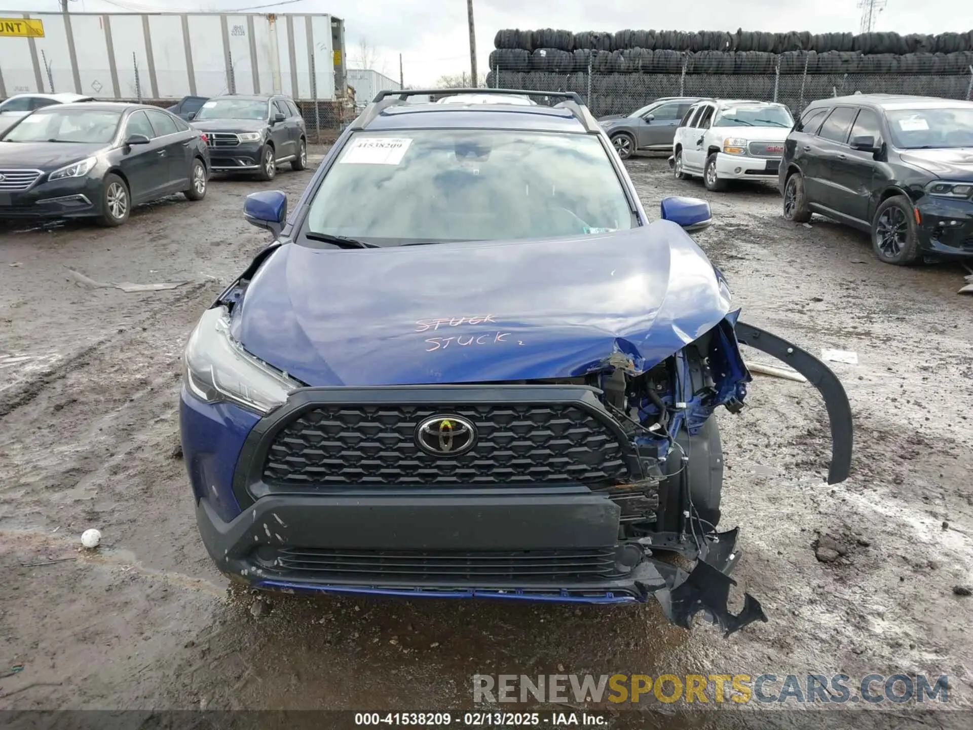 12 Фотография поврежденного автомобиля 7MUCAABG1NV021685 TOYOTA COROLLA CROSS 2022