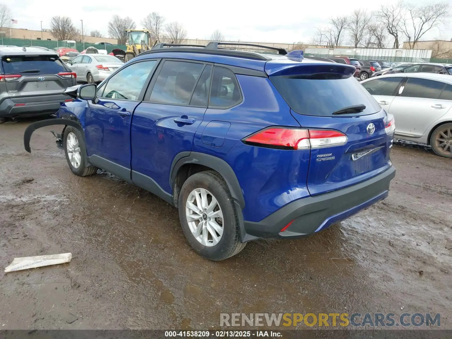 3 Фотография поврежденного автомобиля 7MUCAABG1NV021685 TOYOTA COROLLA CROSS 2022