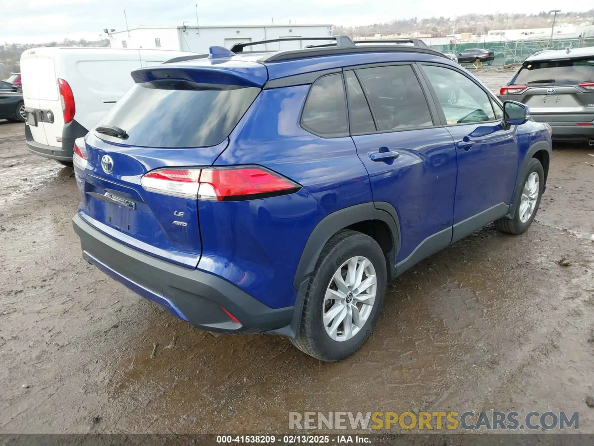 4 Фотография поврежденного автомобиля 7MUCAABG1NV021685 TOYOTA COROLLA CROSS 2022