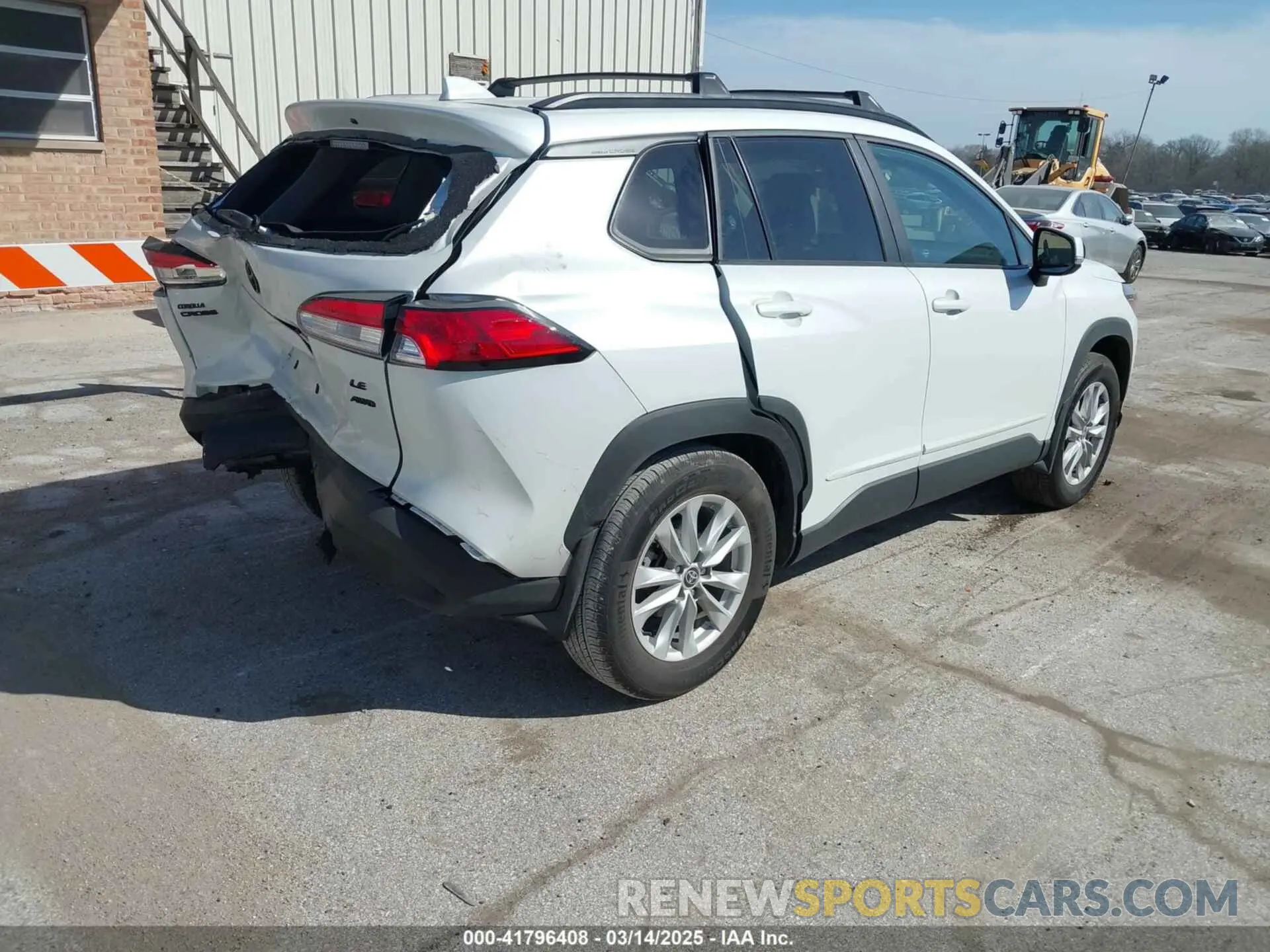 4 Фотография поврежденного автомобиля 7MUCAABG7NV013235 TOYOTA COROLLA CROSS 2022