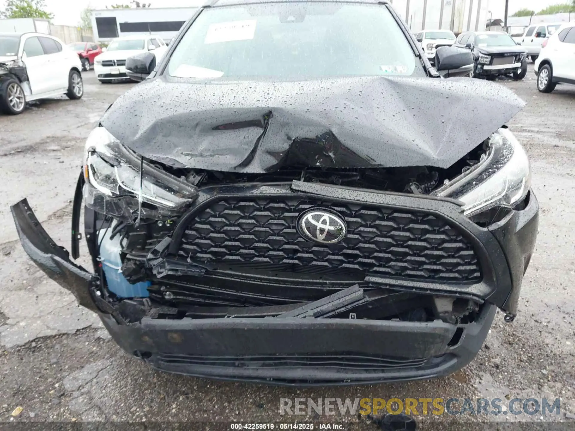 6 Фотография поврежденного автомобиля 7MUCAABG8NV004527 TOYOTA COROLLA CROSS 2022