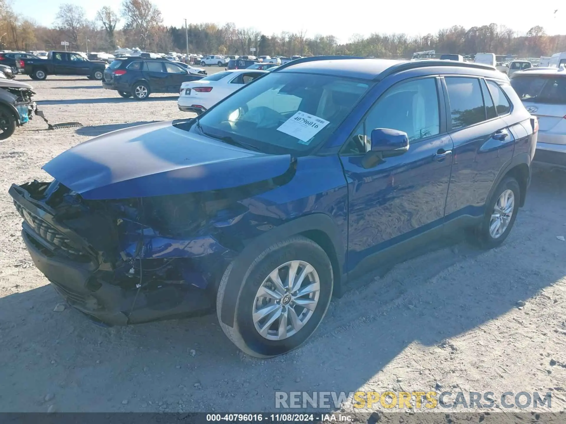 2 Фотография поврежденного автомобиля 7MUCAABG9NV018940 TOYOTA COROLLA CROSS 2022