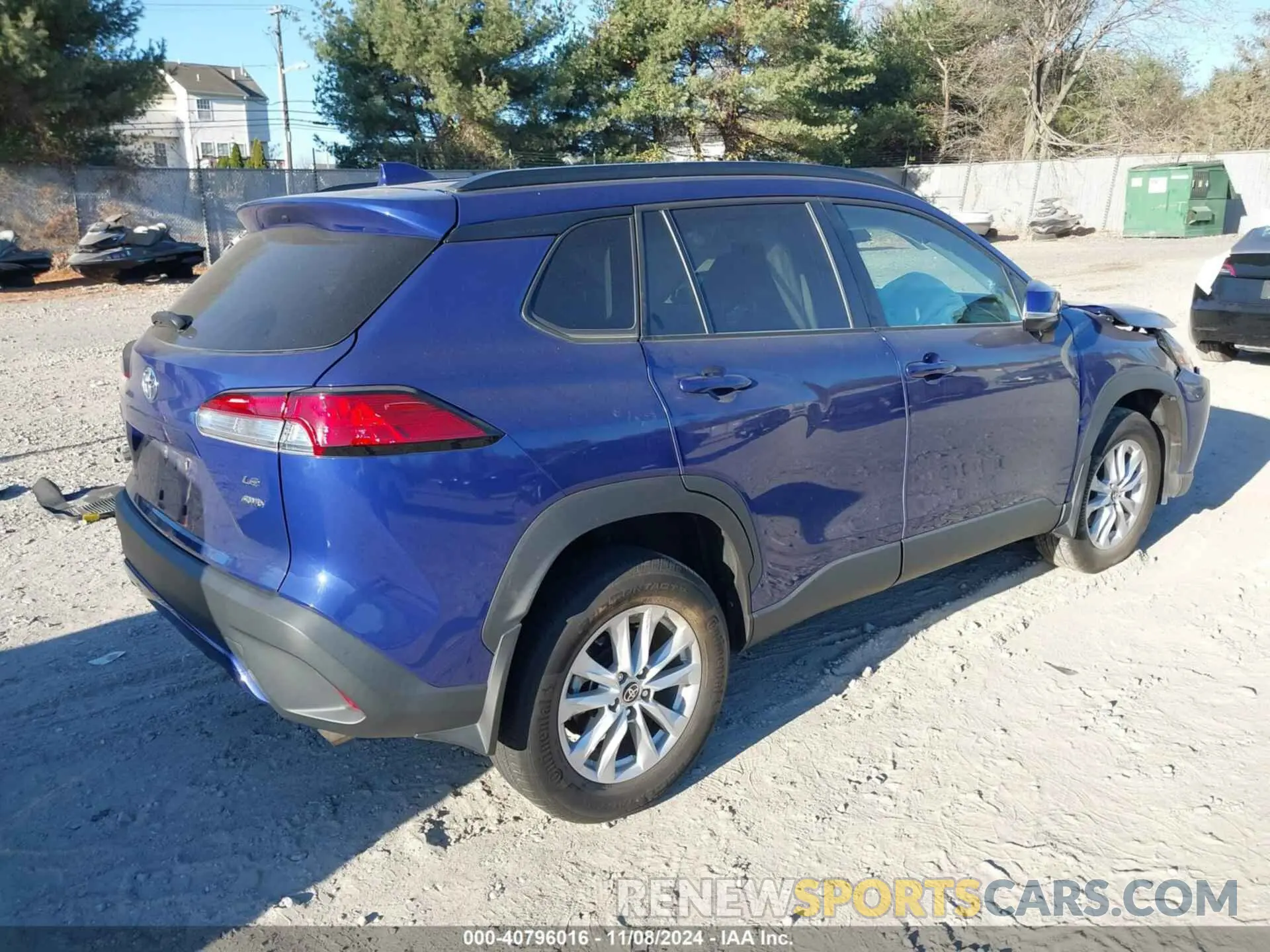 4 Фотография поврежденного автомобиля 7MUCAABG9NV018940 TOYOTA COROLLA CROSS 2022