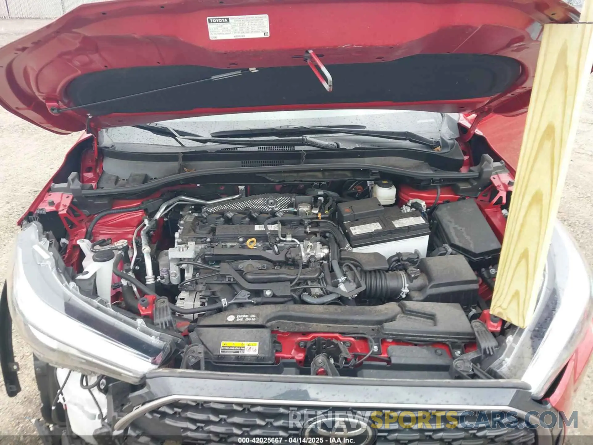 10 Фотография поврежденного автомобиля 7MUDAABGXNV041289 TOYOTA COROLLA CROSS 2022
