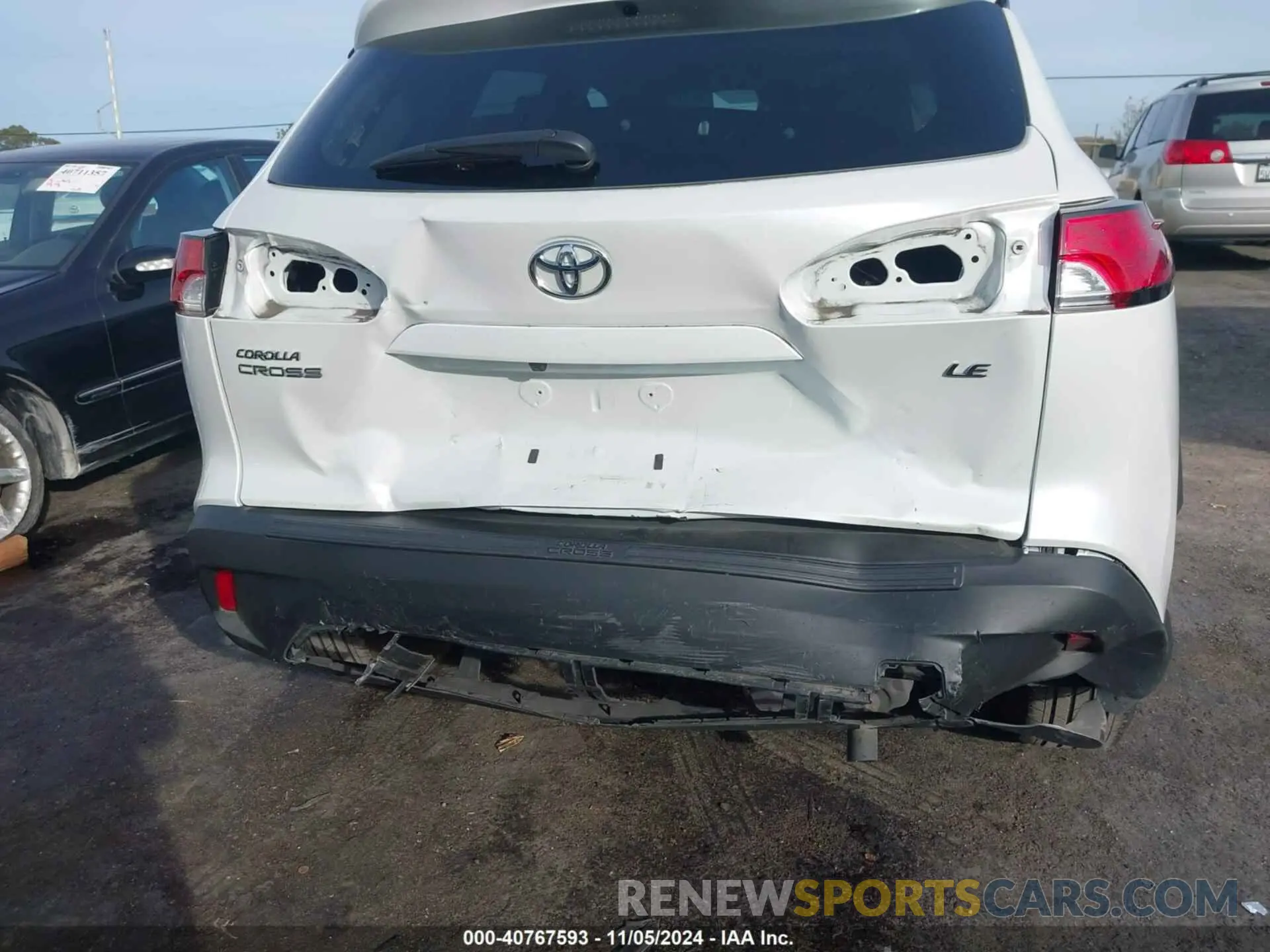 6 Фотография поврежденного автомобиля 7MUBAAAG0PV039269 TOYOTA COROLLA CROSS 2023