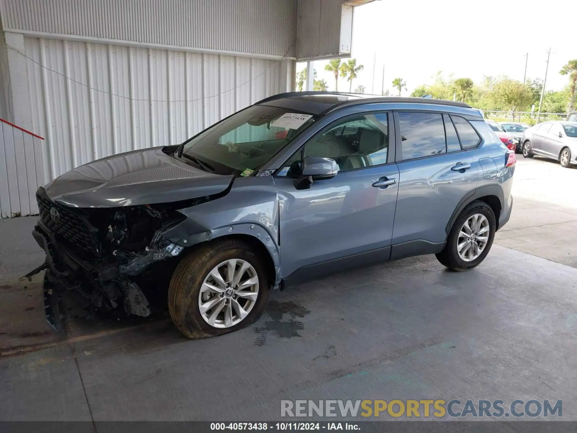 2 Фотография поврежденного автомобиля 7MUBAAAG6PV047487 TOYOTA COROLLA CROSS 2023