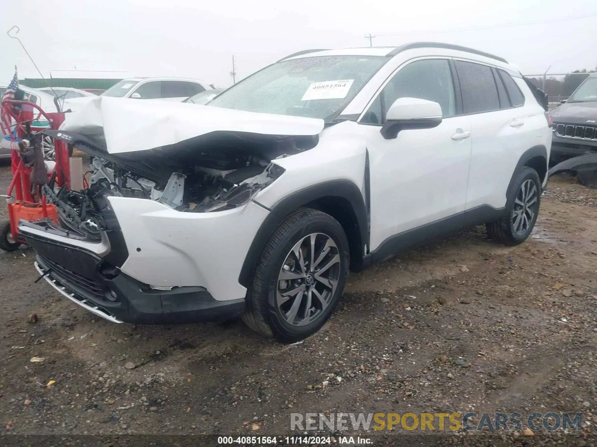 2 Фотография поврежденного автомобиля 7MUDAAAG5PV062216 TOYOTA COROLLA CROSS 2023