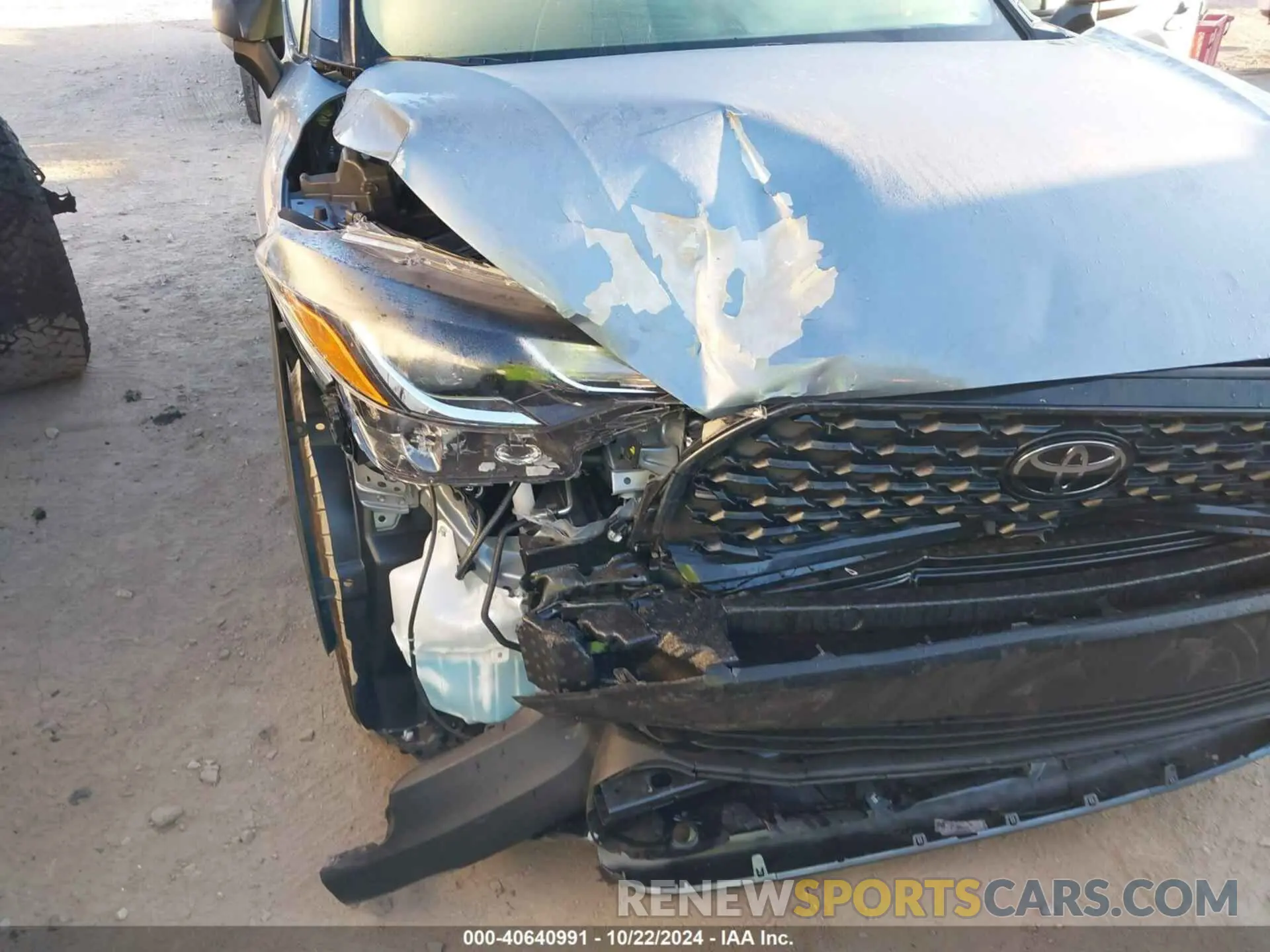 6 Photograph of a damaged car 7MUAAABG0RV103372 TOYOTA COROLLA CROSS 2024