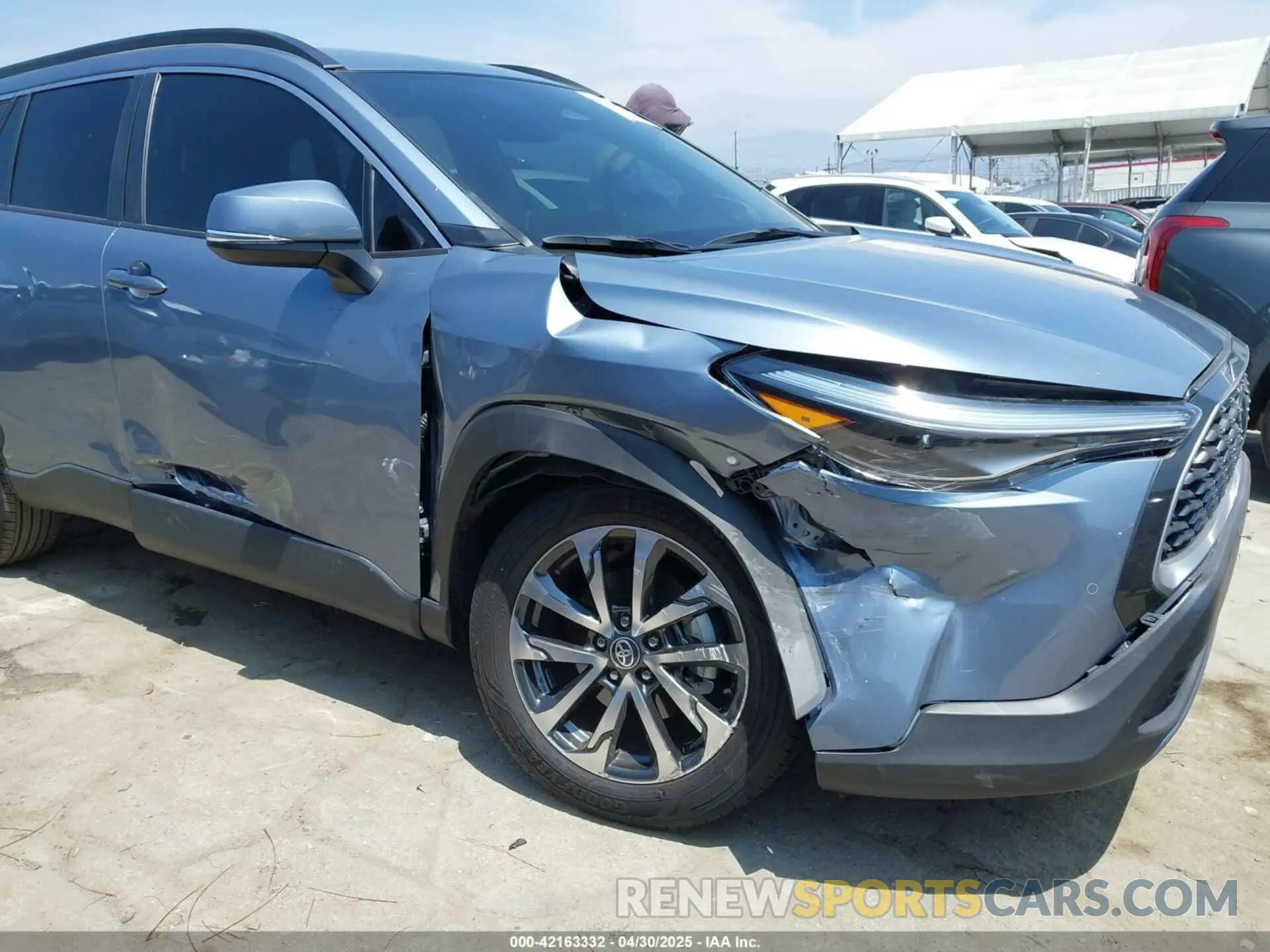 6 Фотография поврежденного автомобиля 7MUDAAAG2RV083656 TOYOTA COROLLA CROSS 2024