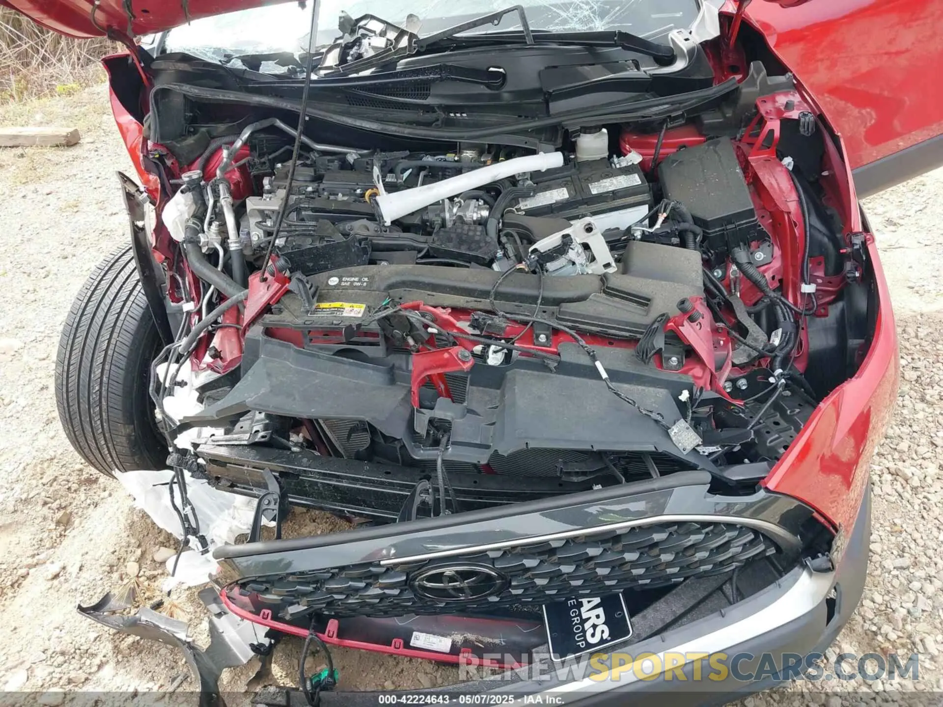 10 Photograph of a damaged car 7MUDAABG4RV119507 TOYOTA COROLLA CROSS 2024