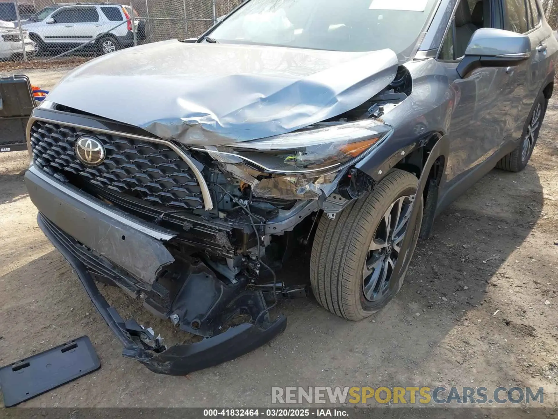 6 Photograph of a damaged car 7MUDAABG6RV102837 TOYOTA COROLLA CROSS 2024