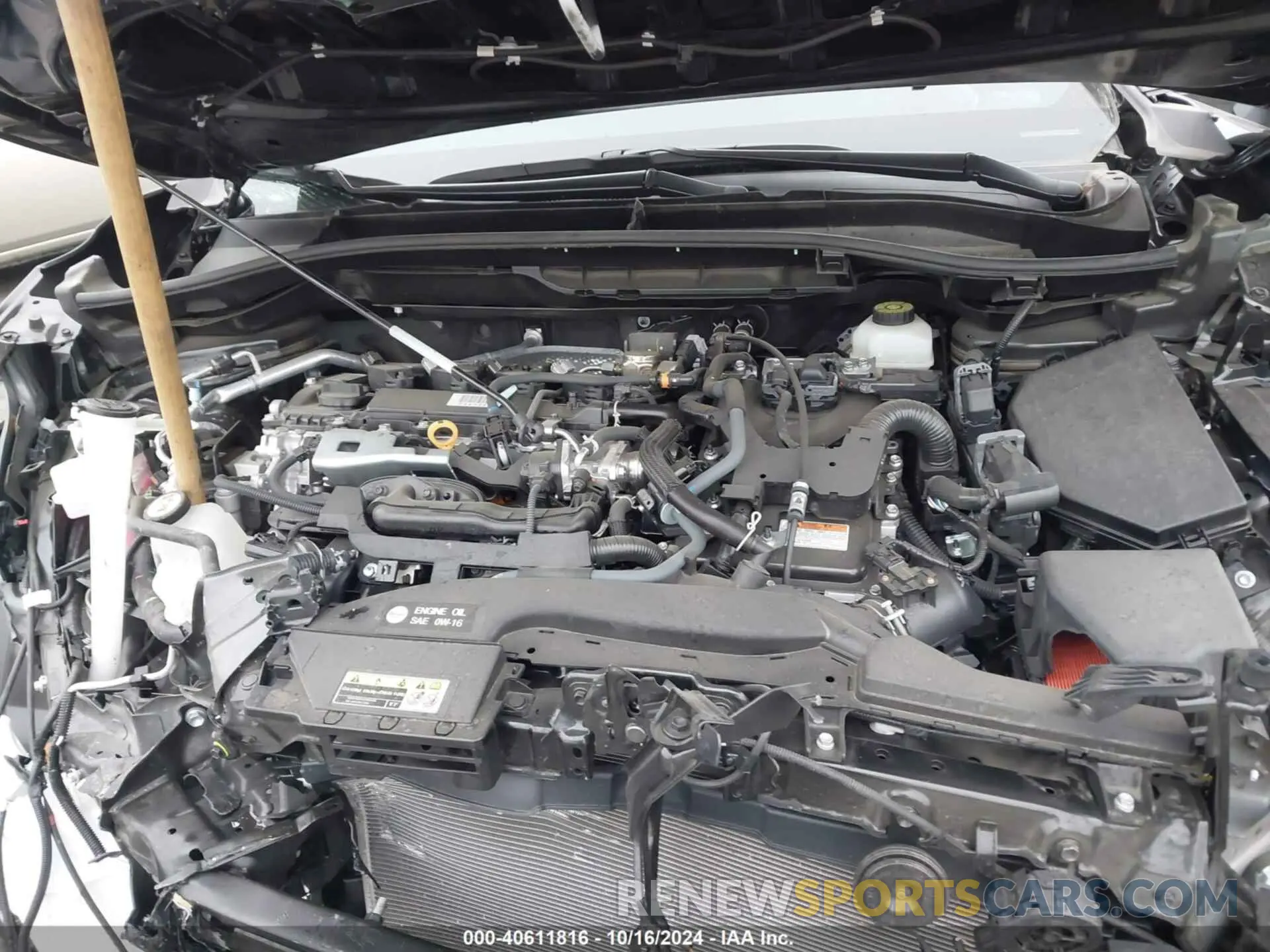 10 Фотография поврежденного автомобиля 7MUFBABG0PV016670 TOYOTA COROLLA CROSS HYBRID 2023