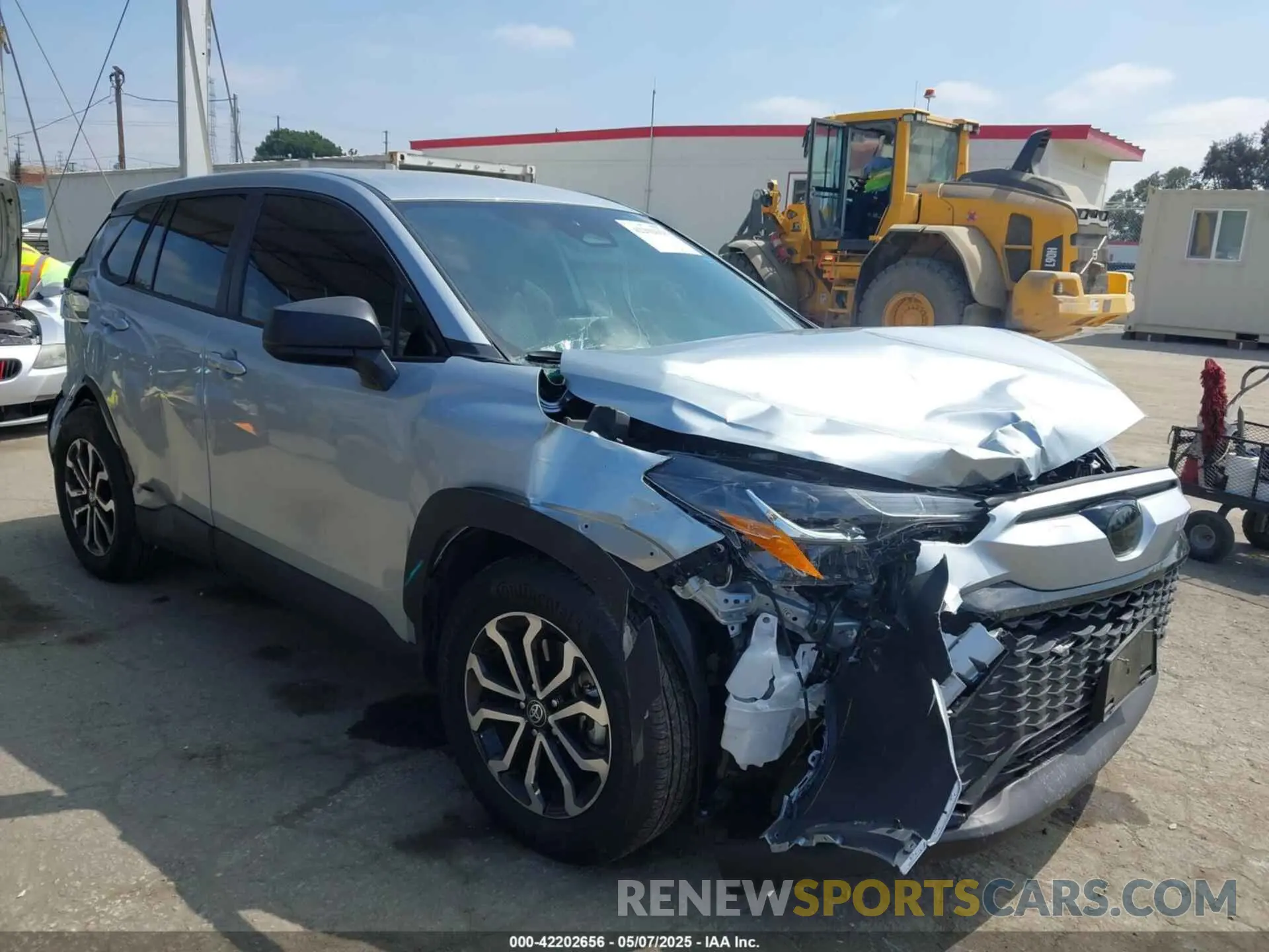 1 Photograph of a damaged car 7MUFBABG1PV014992 TOYOTA COROLLA CROSS HYBRID 2023