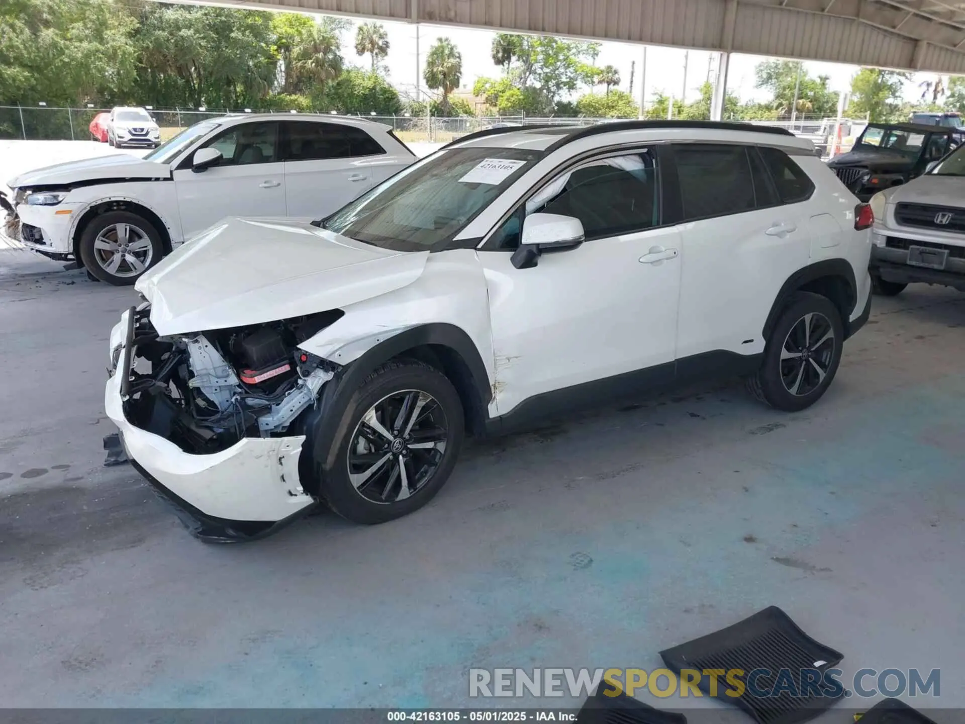 2 Photograph of a damaged car 7MUFBABG5PV004935 TOYOTA COROLLA CROSS HYBRID 2023