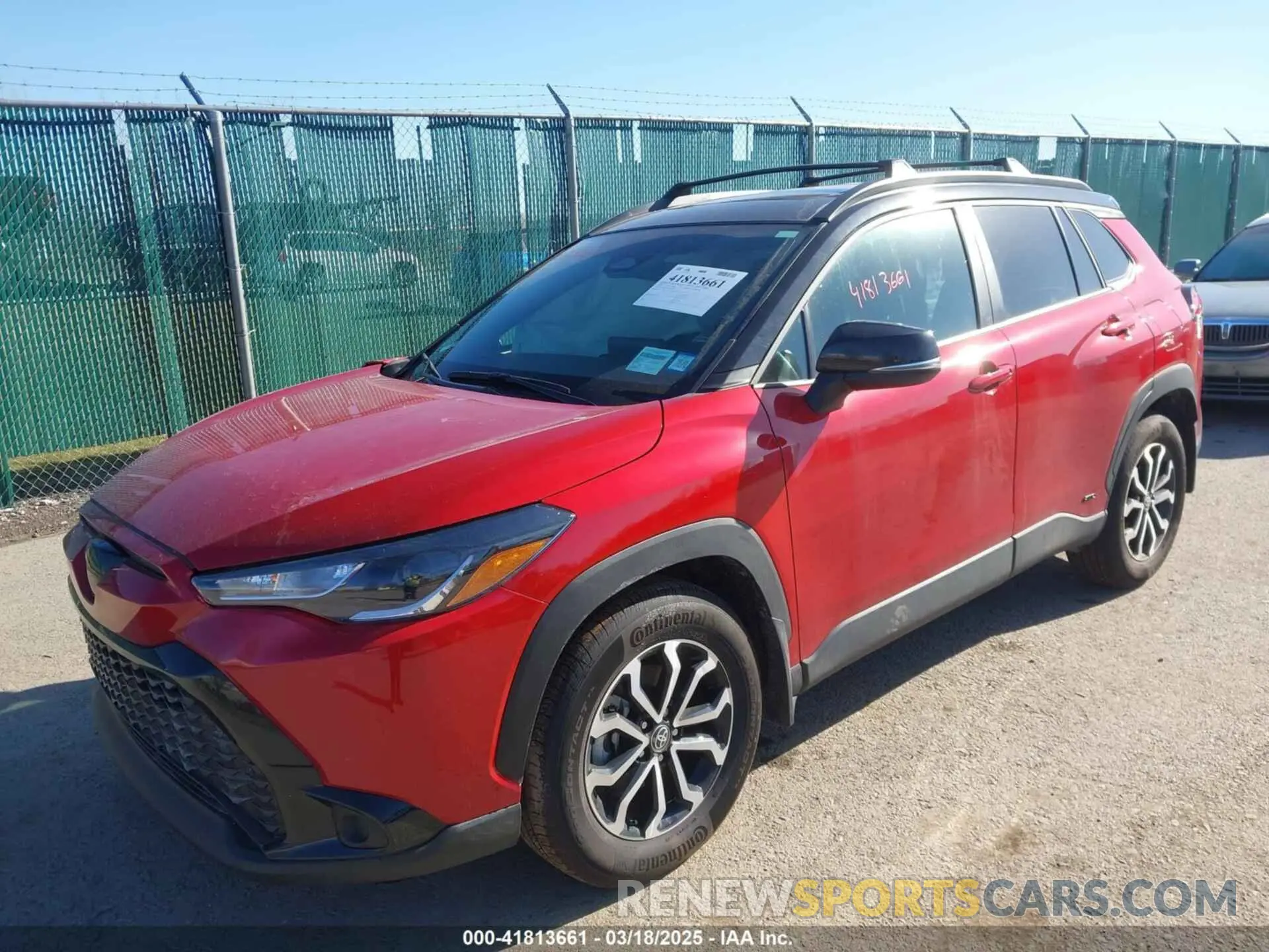 2 Photograph of a damaged car 7MUFBABG6PV008234 TOYOTA COROLLA CROSS HYBRID 2023