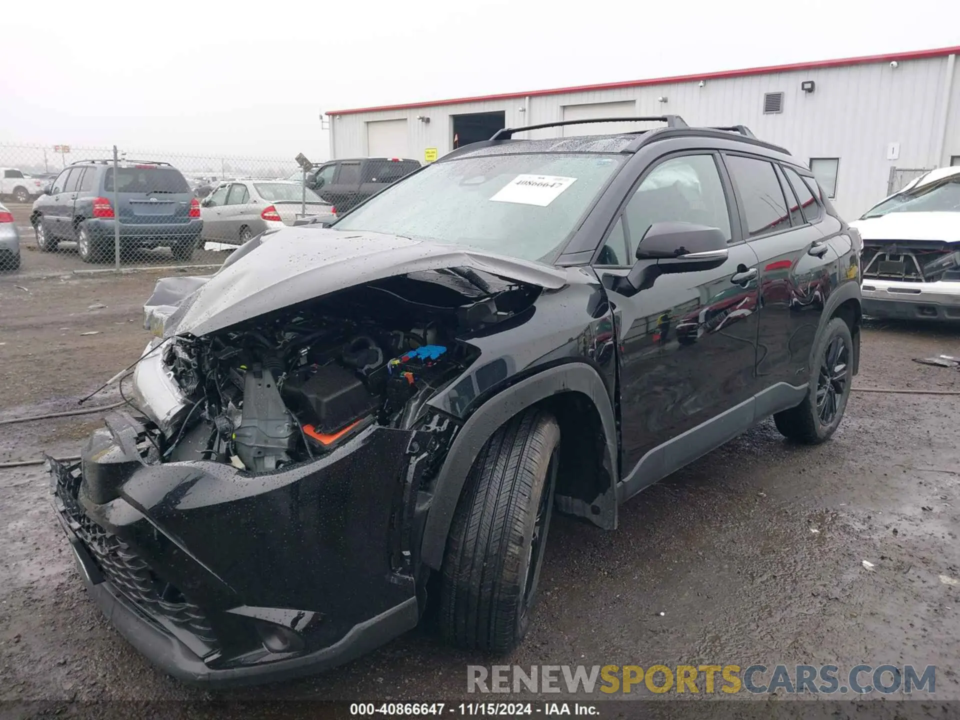 2 Фотография поврежденного автомобиля 7MUFBABG8RV054960 TOYOTA COROLLA CROSS HYBRID 2024