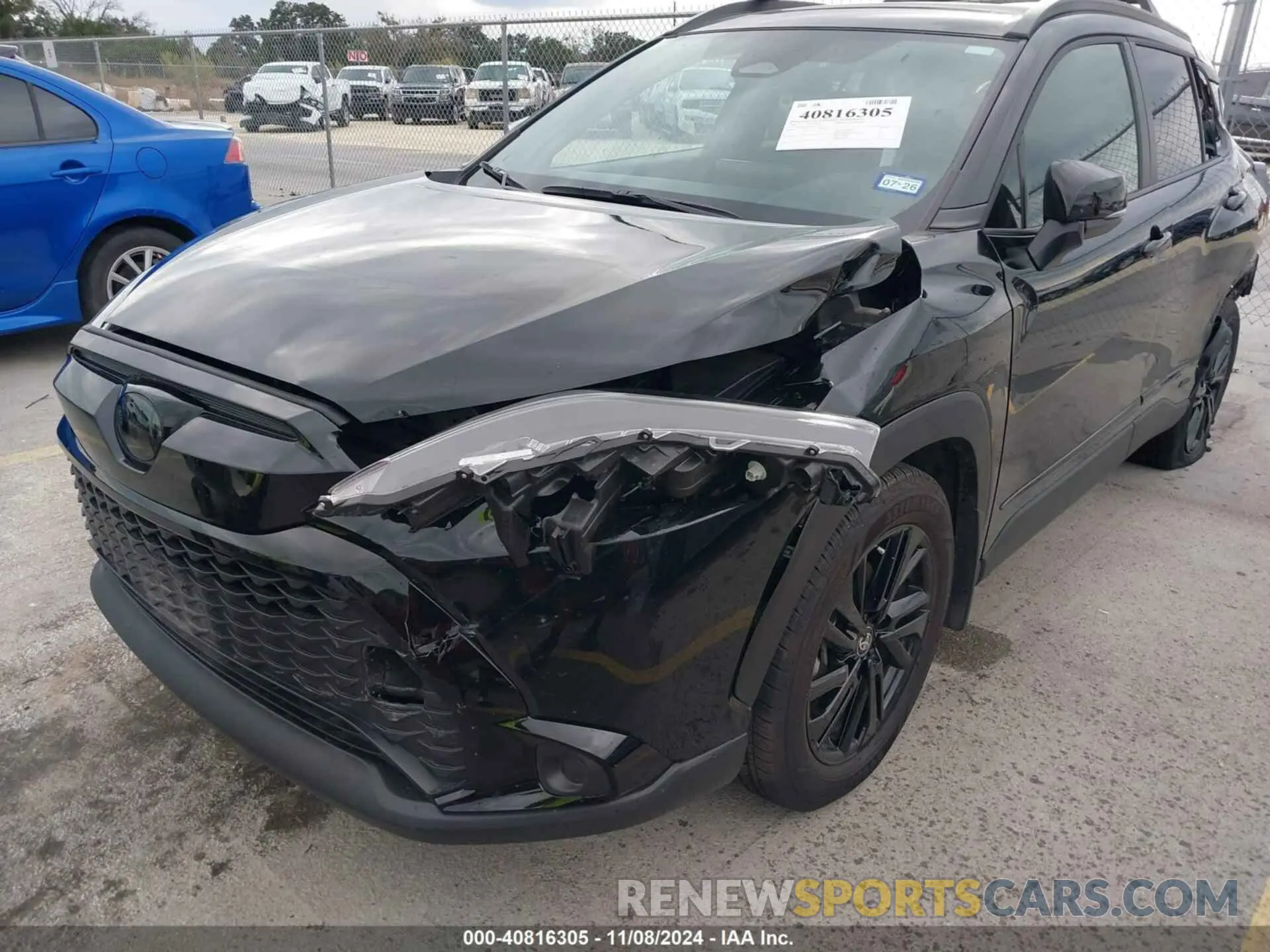 20 Photograph of a damaged car 7MUFBABGXRV038727 TOYOTA COROLLA CROSS HYBRID 2024