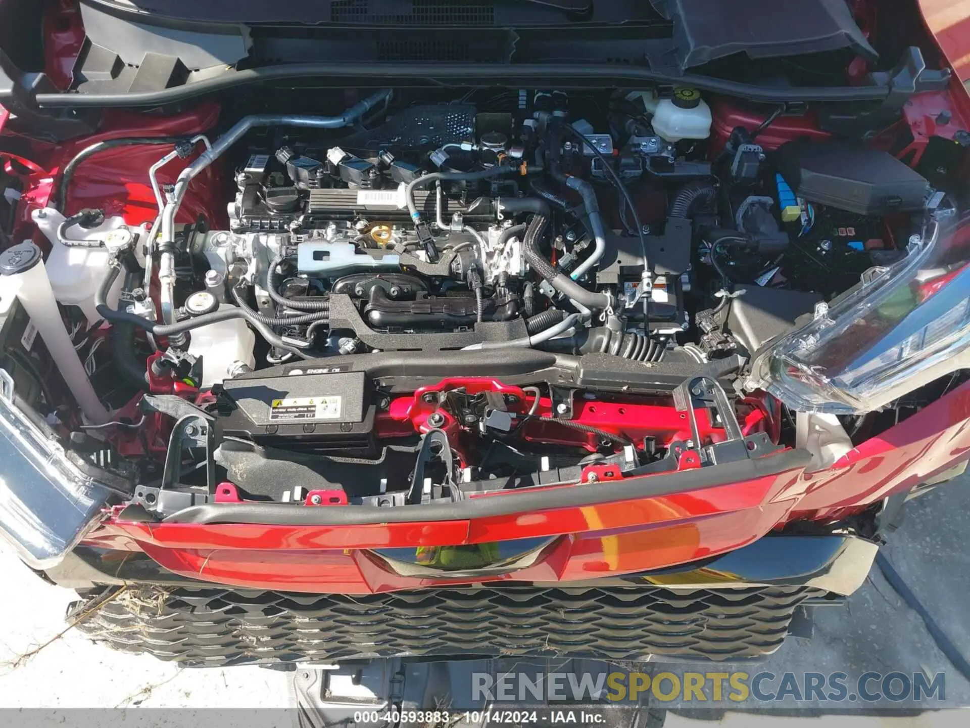 10 Photograph of a damaged car 7MUFBABGXRV042759 TOYOTA COROLLA CROSS HYBRID 2024
