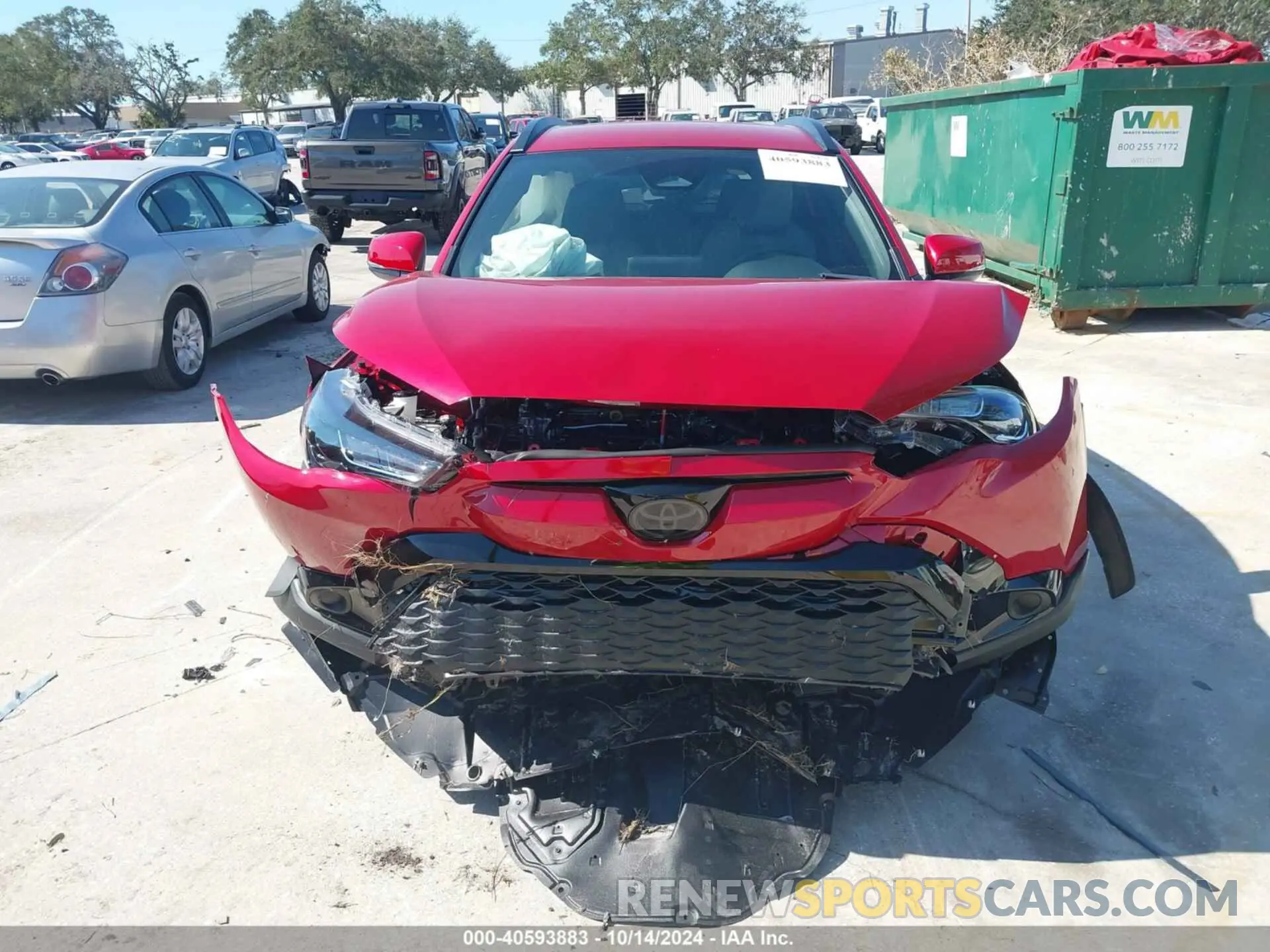 12 Photograph of a damaged car 7MUFBABGXRV042759 TOYOTA COROLLA CROSS HYBRID 2024