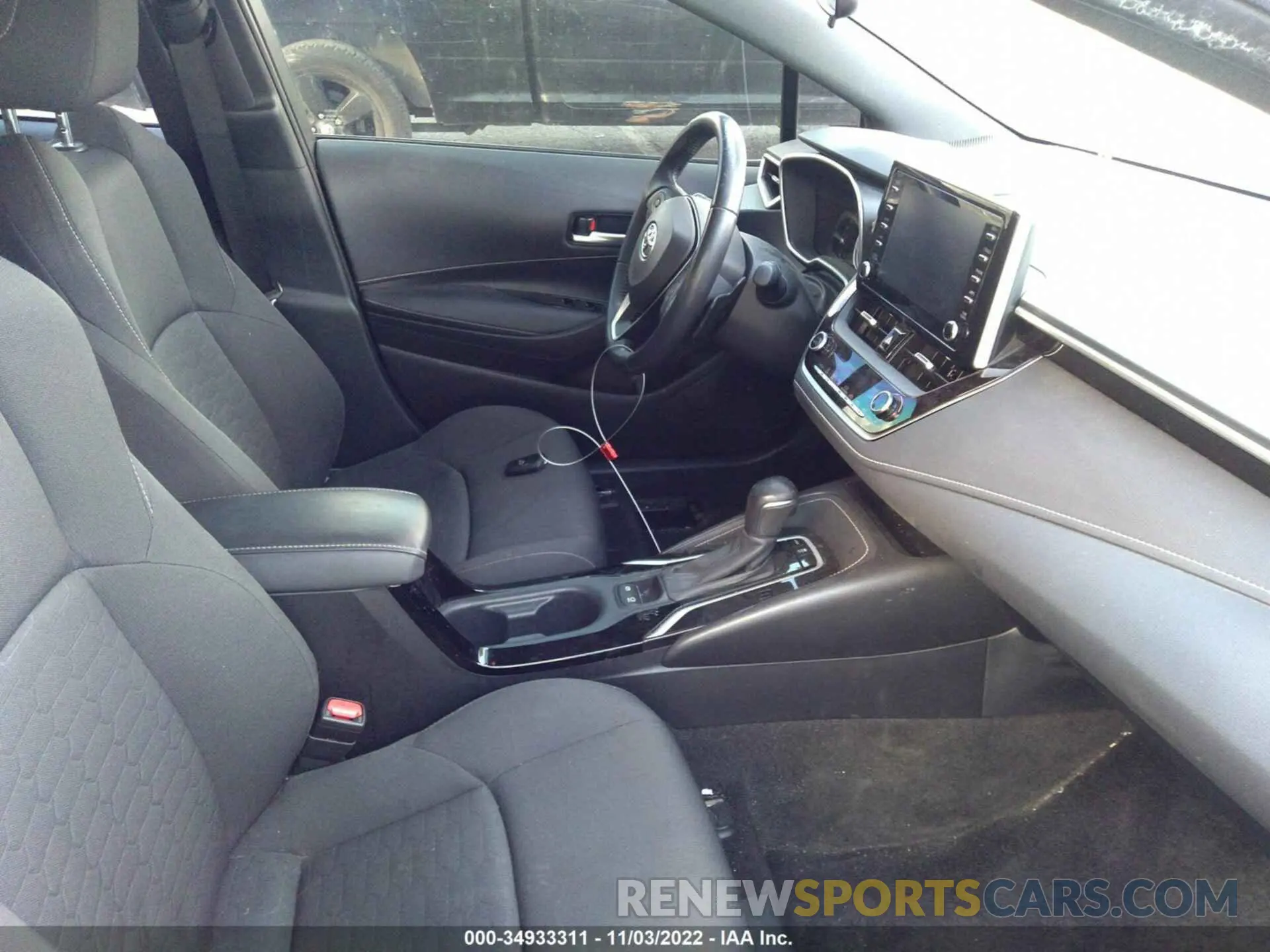 5 Photograph of a damaged car JTNK4RBE0K3008106 TOYOTA COROLLA HATCHBACK 2019