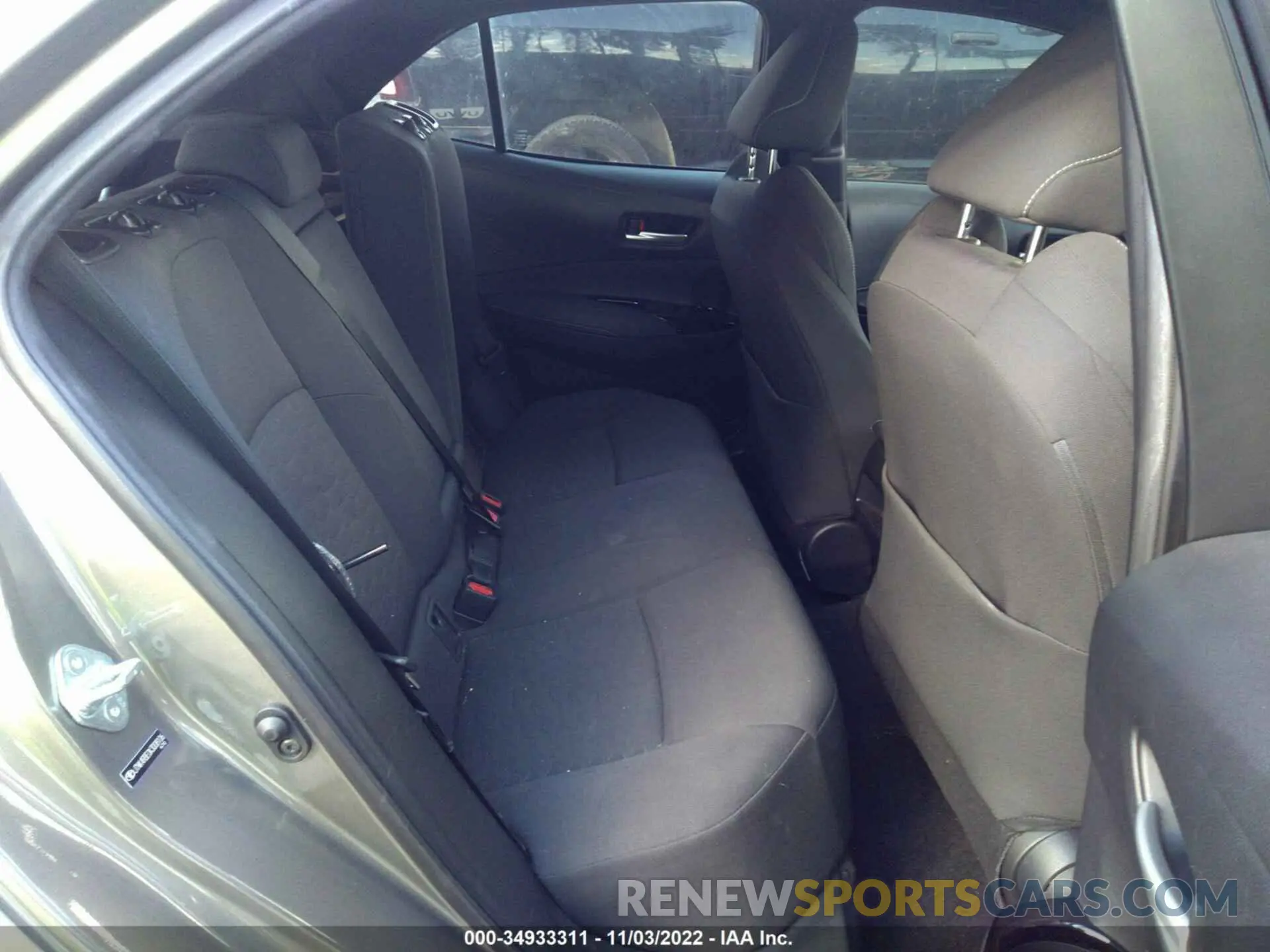 8 Photograph of a damaged car JTNK4RBE0K3008106 TOYOTA COROLLA HATCHBACK 2019