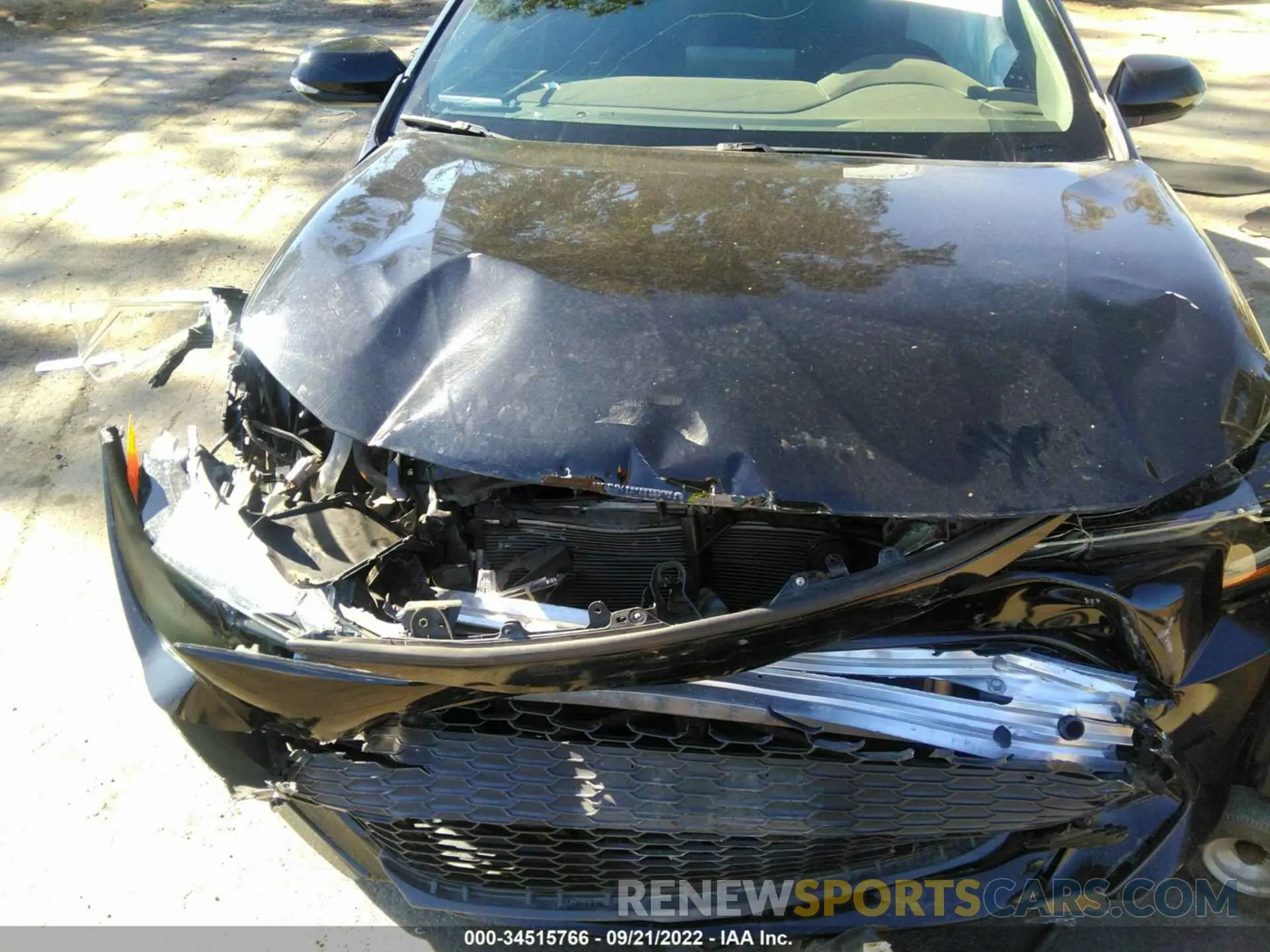 6 Photograph of a damaged car JTNK4RBE0K3026797 TOYOTA COROLLA HATCHBACK 2019