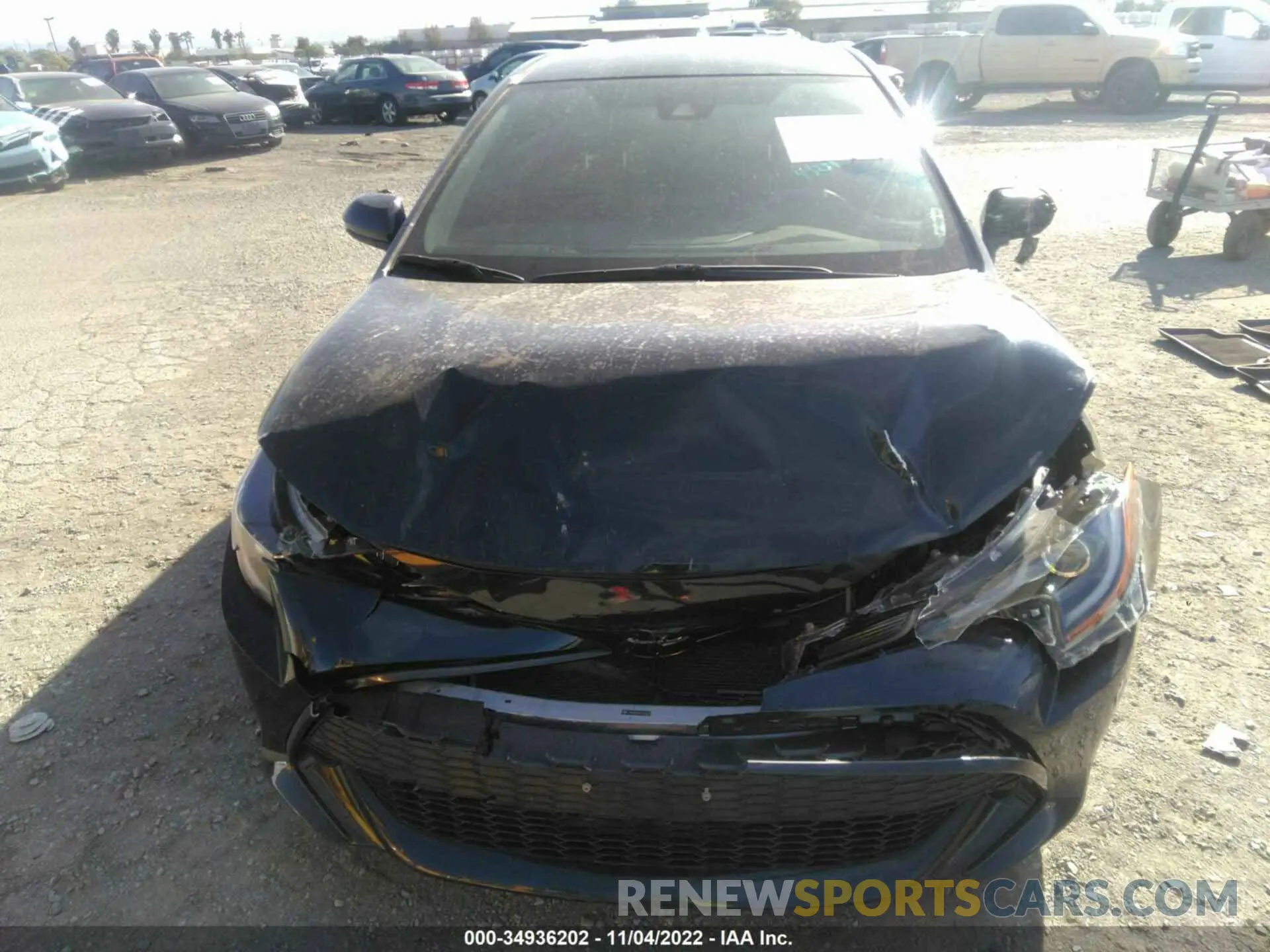 6 Photograph of a damaged car JTNK4RBE0K3038478 TOYOTA COROLLA HATCHBACK 2019