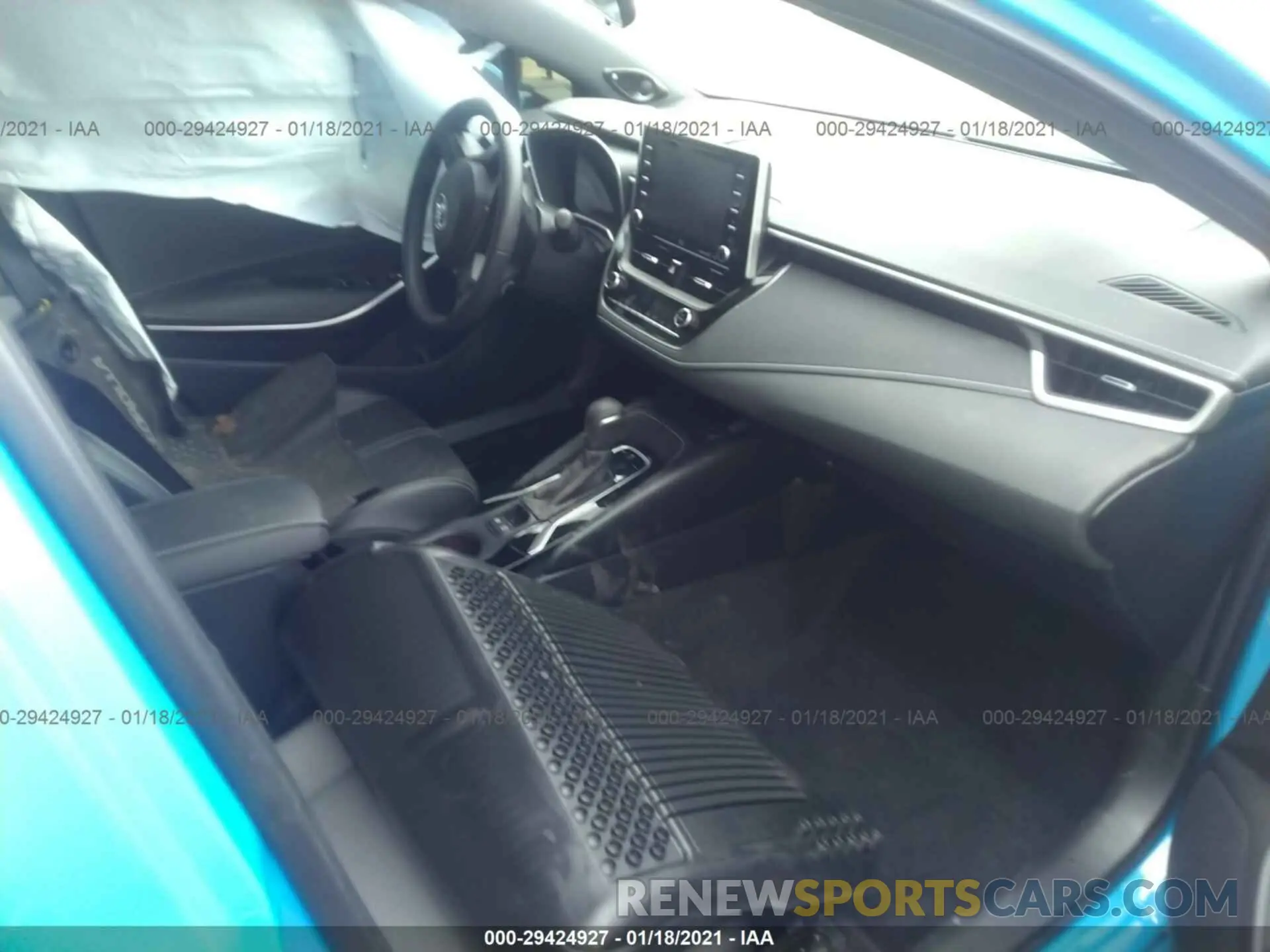 5 Photograph of a damaged car JTNK4RBE1K3064751 TOYOTA COROLLA HATCHBACK 2019
