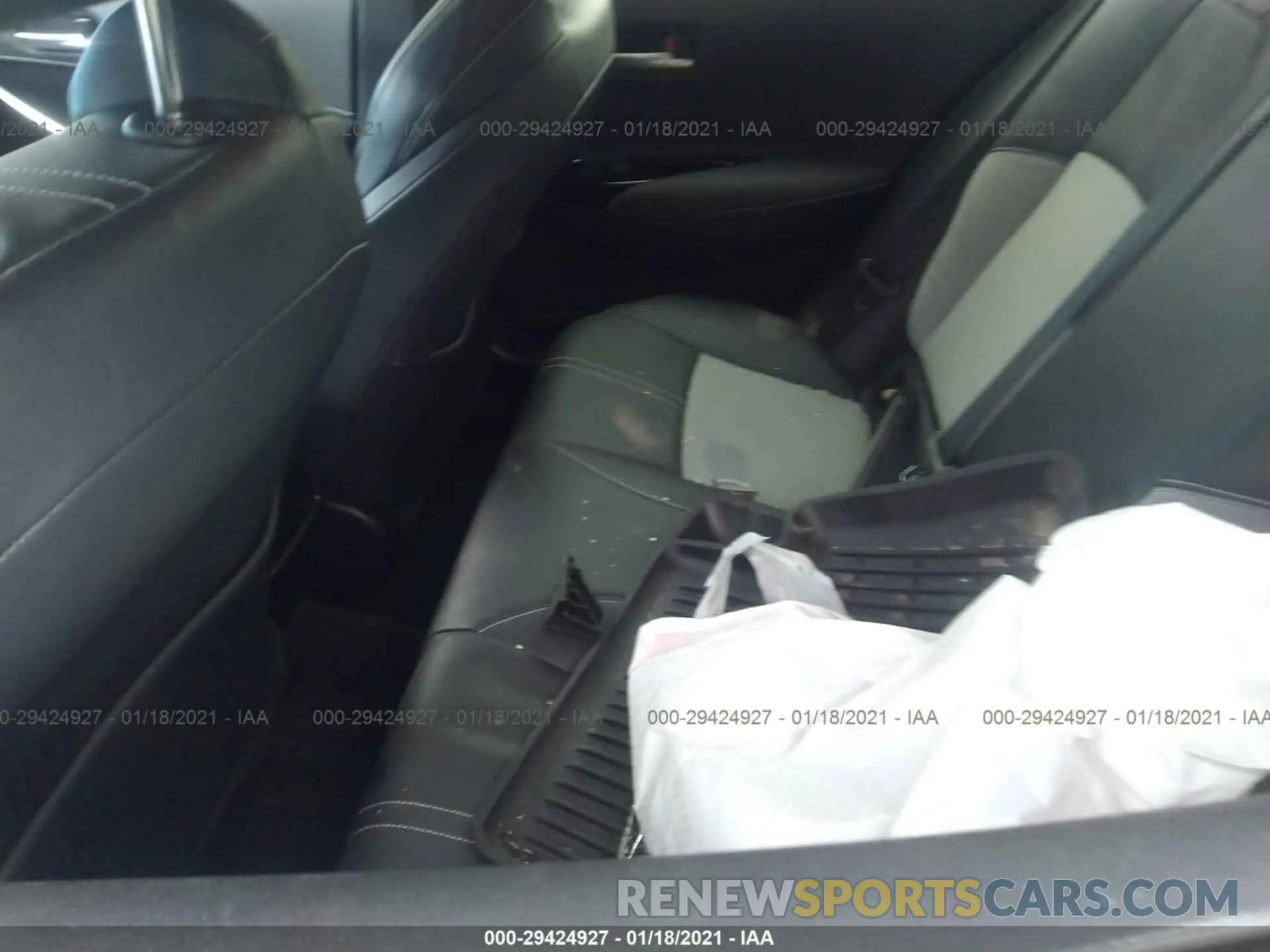 8 Photograph of a damaged car JTNK4RBE1K3064751 TOYOTA COROLLA HATCHBACK 2019