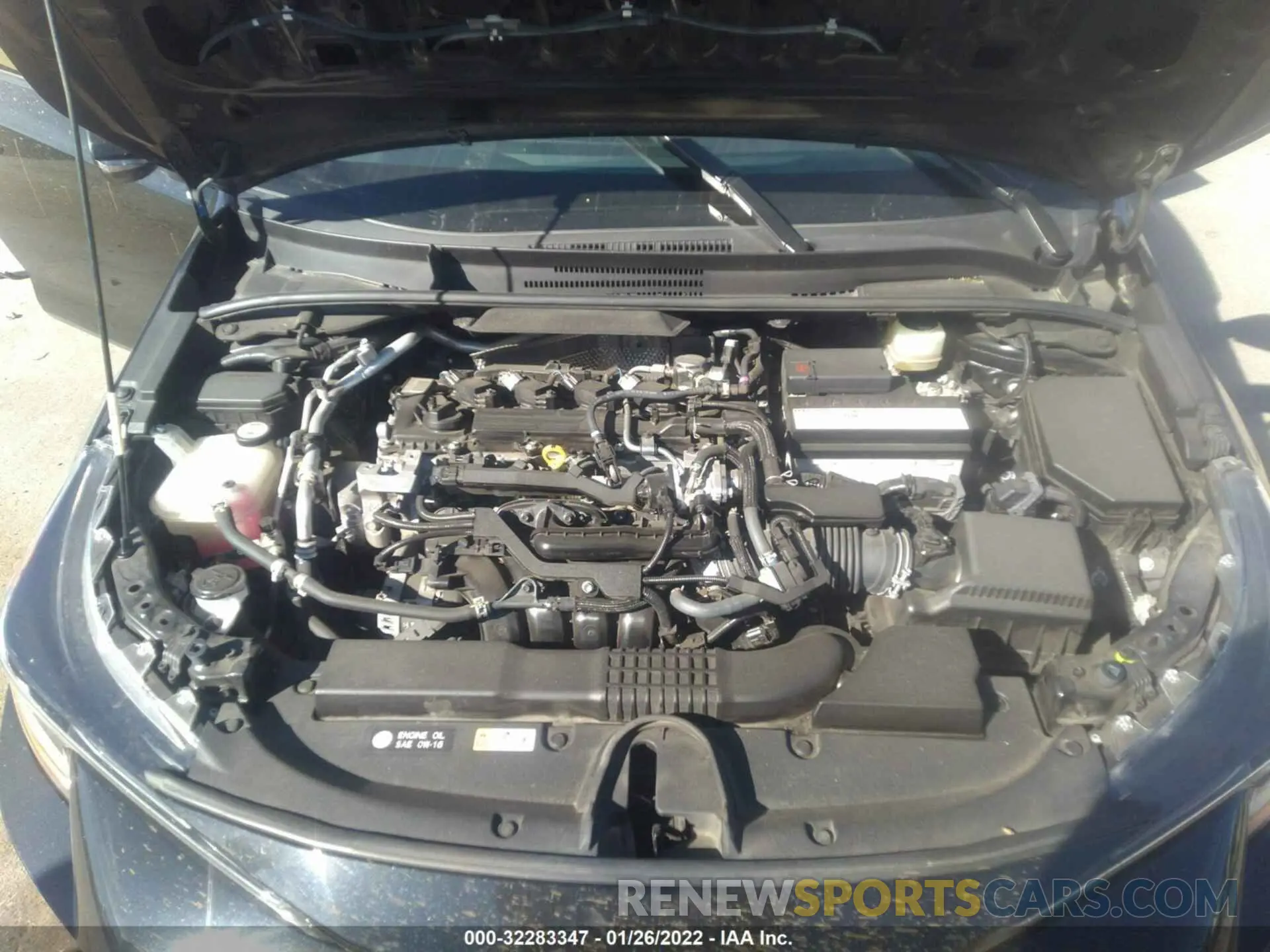 10 Photograph of a damaged car JTNK4RBE2K3058702 TOYOTA COROLLA HATCHBACK 2019