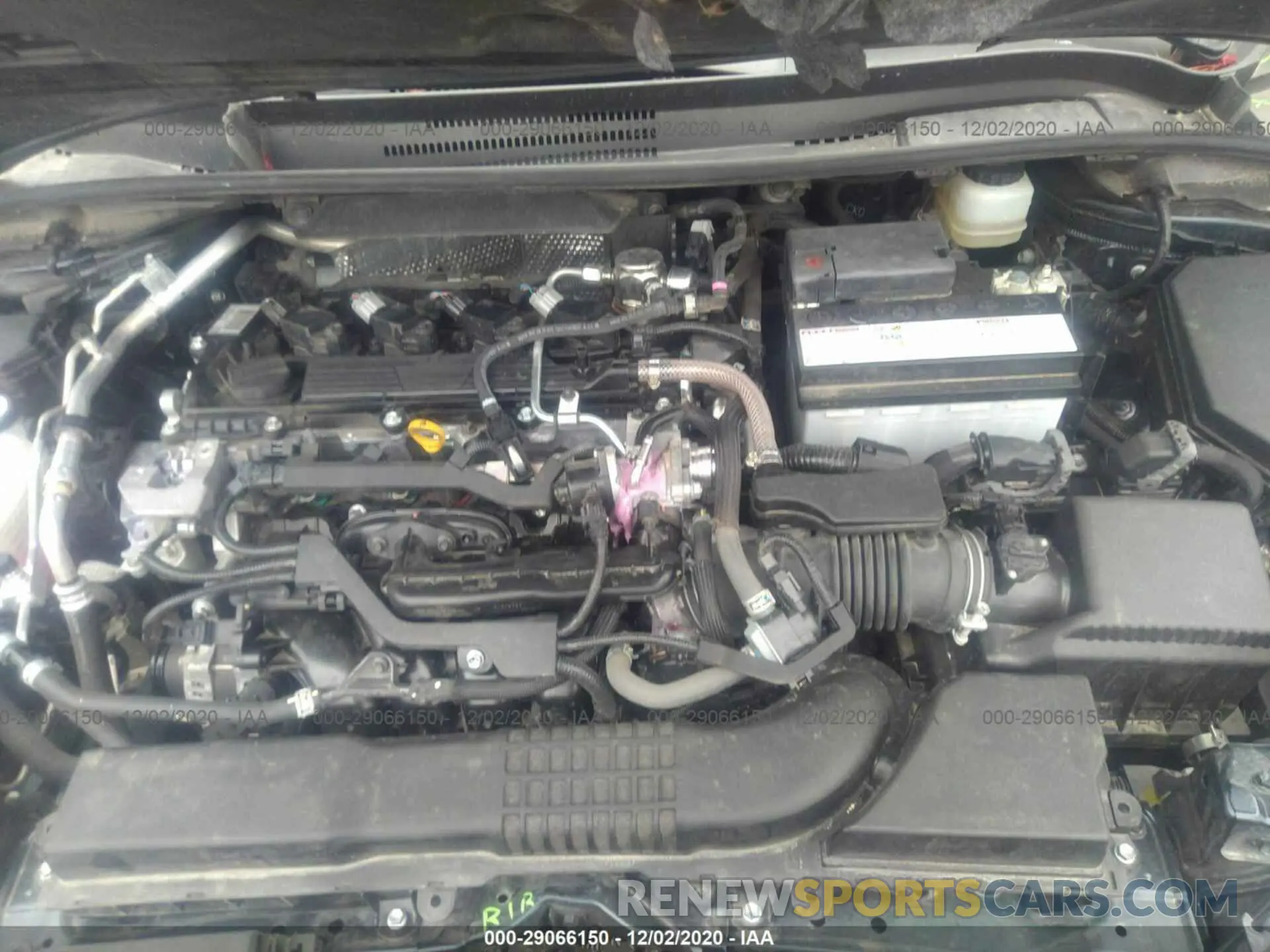 10 Photograph of a damaged car JTNK4RBE4K3052951 TOYOTA COROLLA HATCHBACK 2019