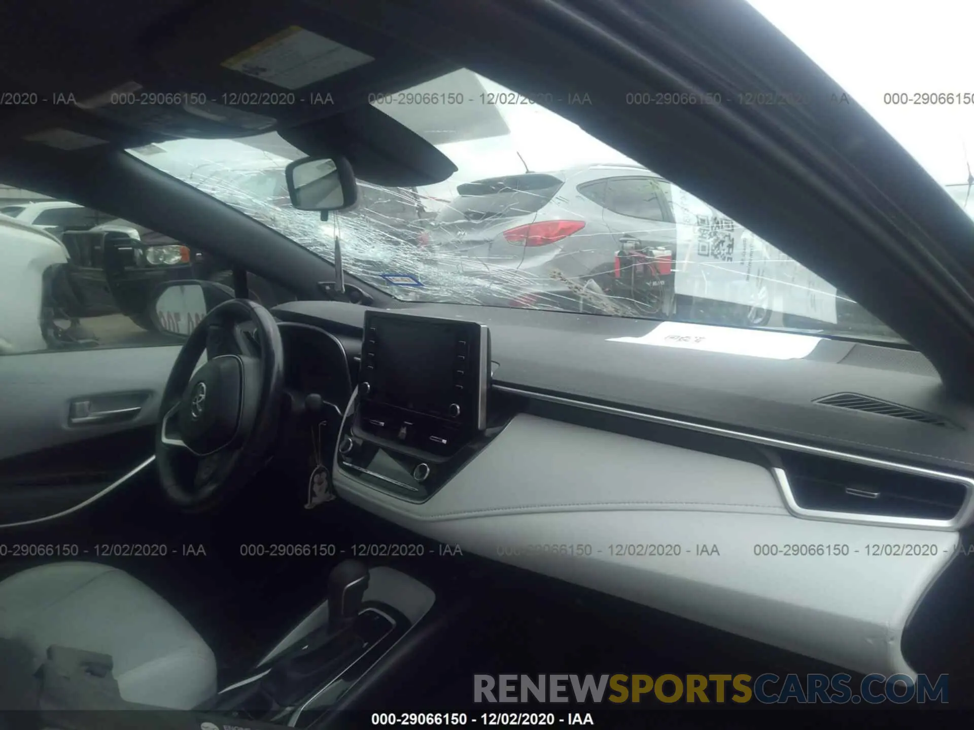 5 Photograph of a damaged car JTNK4RBE4K3052951 TOYOTA COROLLA HATCHBACK 2019