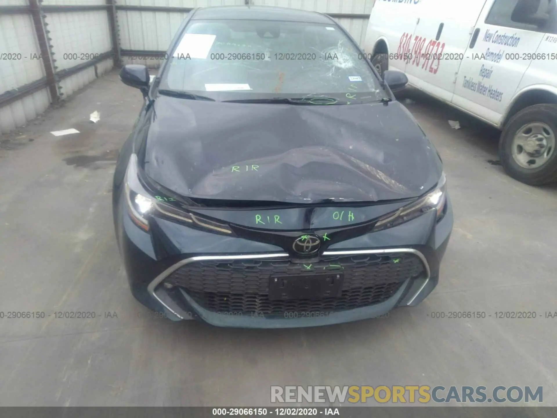 6 Photograph of a damaged car JTNK4RBE4K3052951 TOYOTA COROLLA HATCHBACK 2019