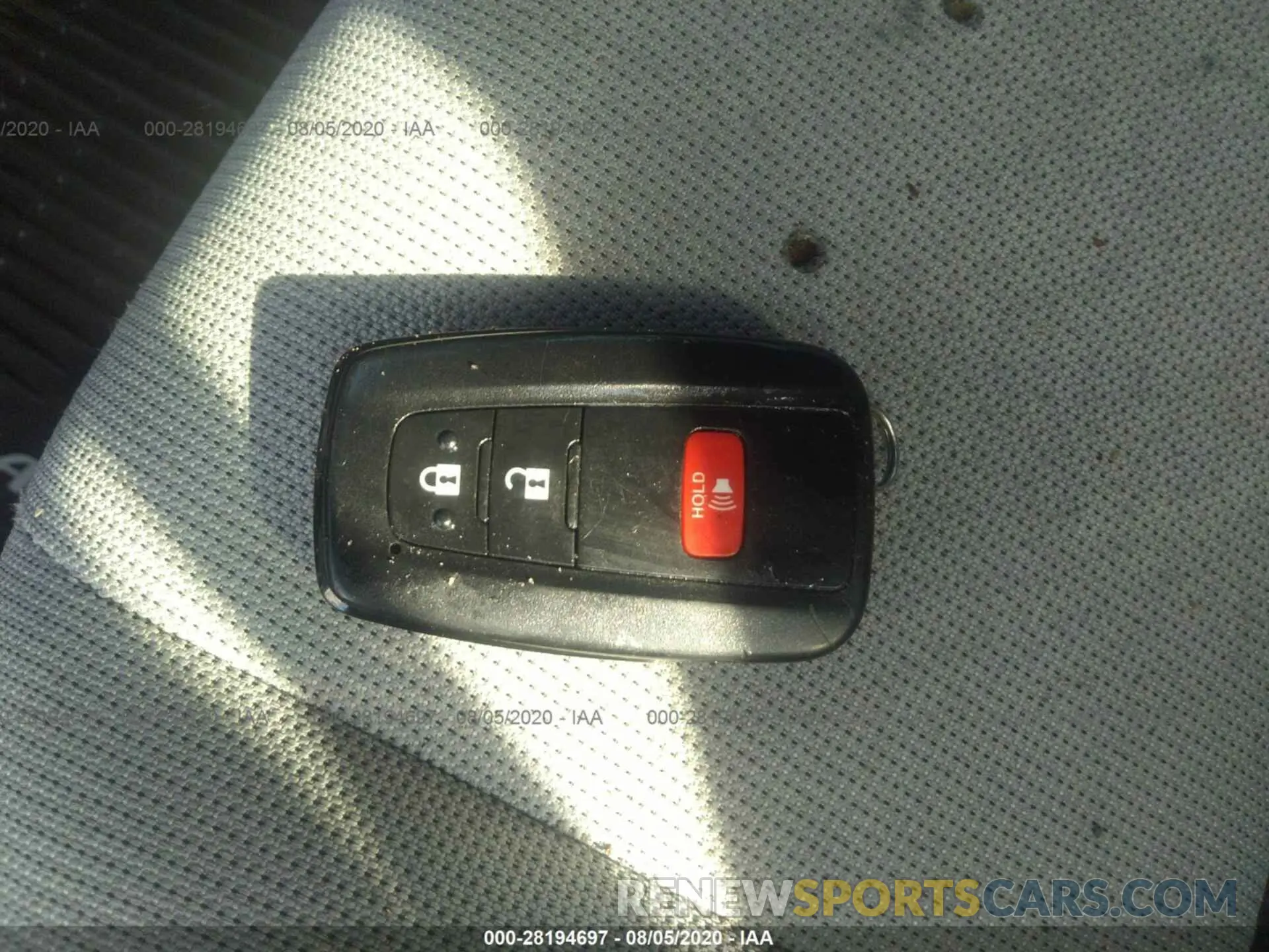 11 Photograph of a damaged car JTNK4RBE4K3053968 TOYOTA COROLLA HATCHBACK 2019