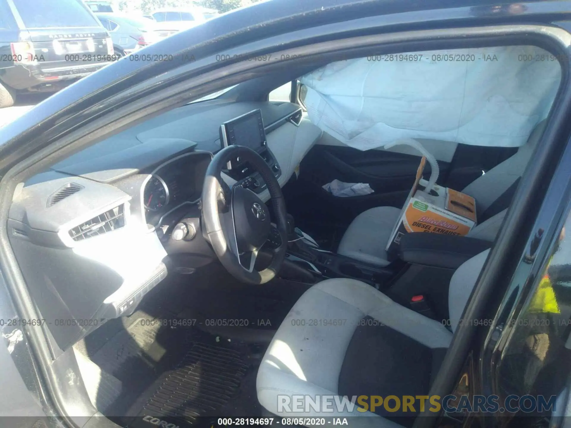 5 Photograph of a damaged car JTNK4RBE4K3053968 TOYOTA COROLLA HATCHBACK 2019