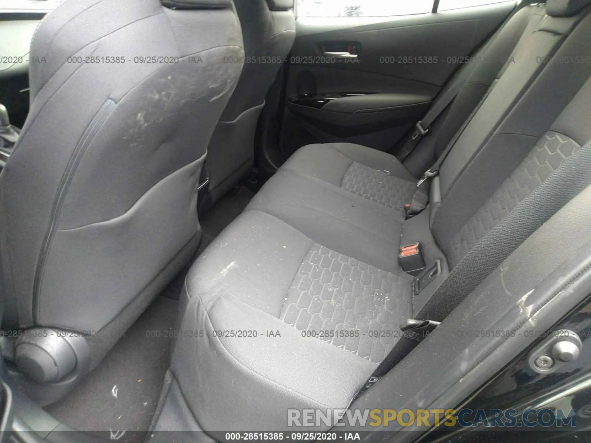 8 Photograph of a damaged car JTNK4RBE9K3054761 TOYOTA COROLLA HATCHBACK 2019