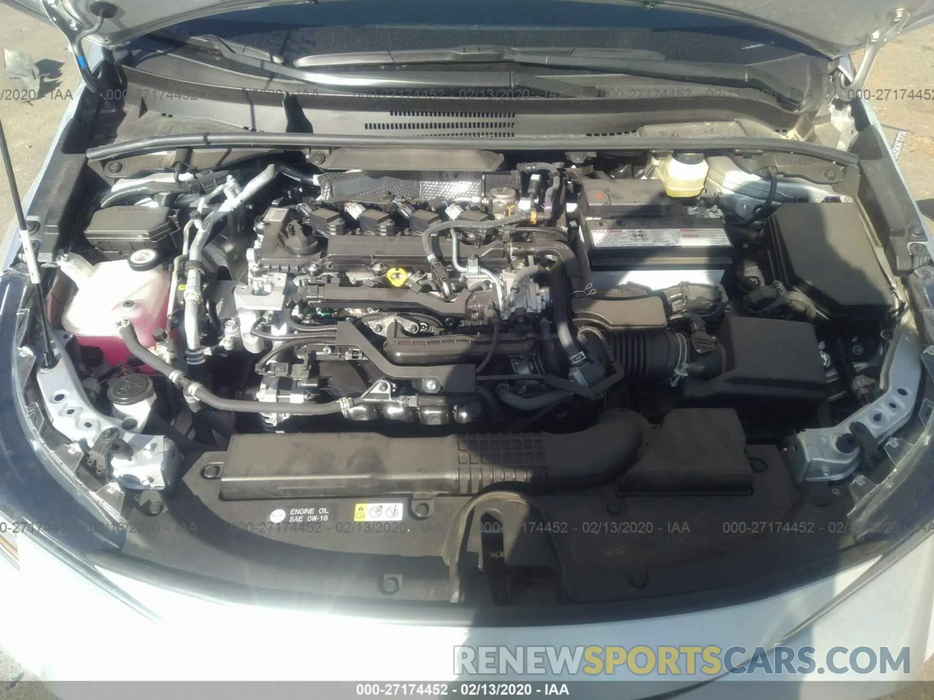 10 Photograph of a damaged car JTNK4RBEXK3064179 TOYOTA COROLLA HATCHBACK 2019