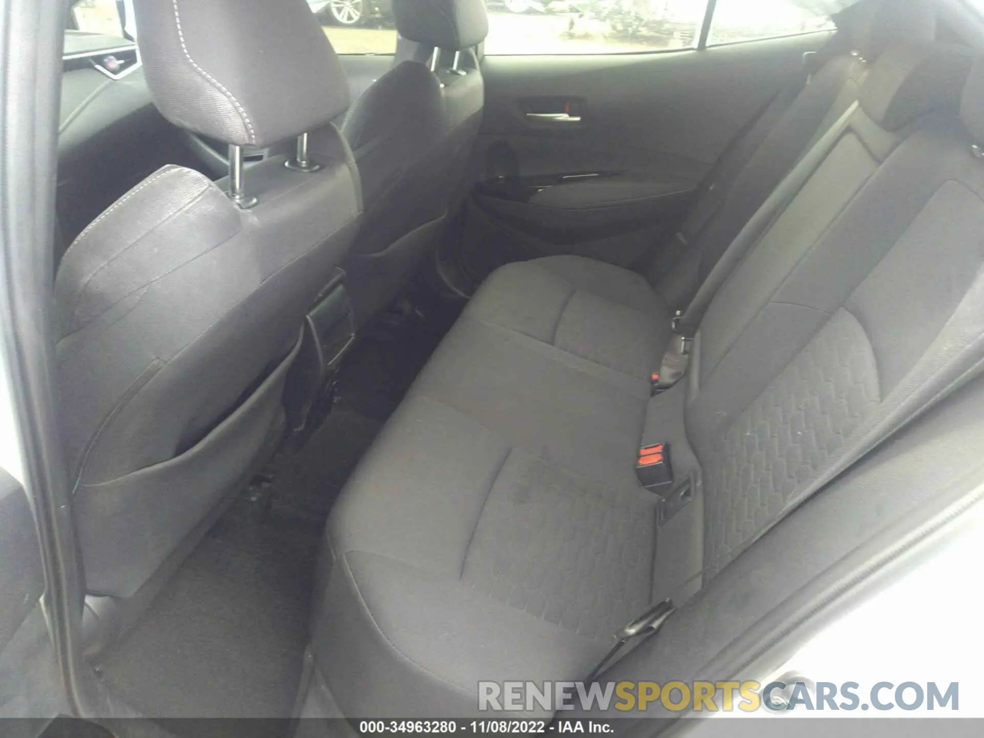 8 Photograph of a damaged car JTND4RBE0L3080739 TOYOTA COROLLA HATCHBACK 2020